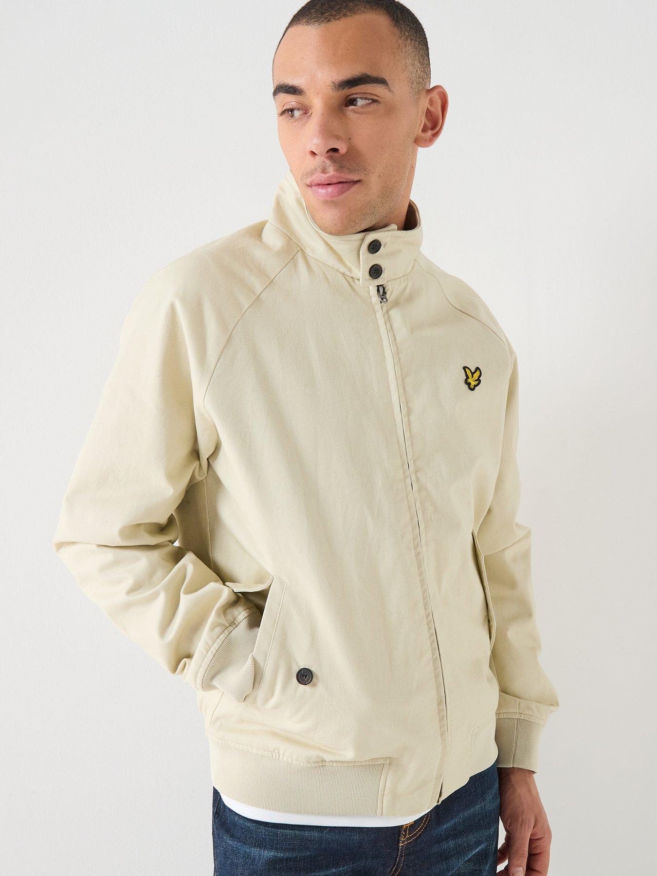 Lyle & Scott Cotton Harrington Jacket - Beige