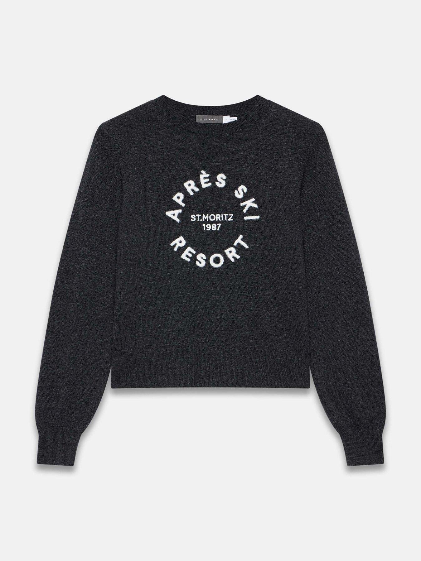 mint-velvet-graphic-apres-jumper-charcoaldetail