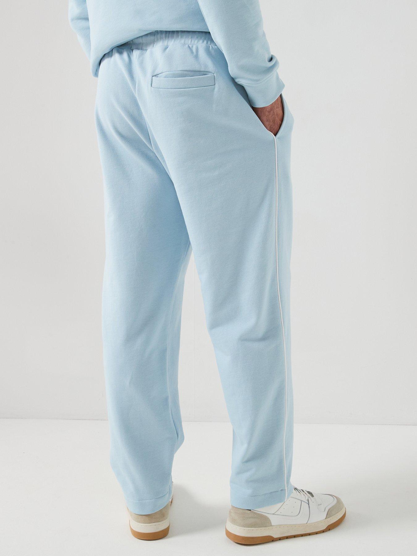 lyle-scott-piped-straight-leg-track-joggers--blue-light-bluestillFront