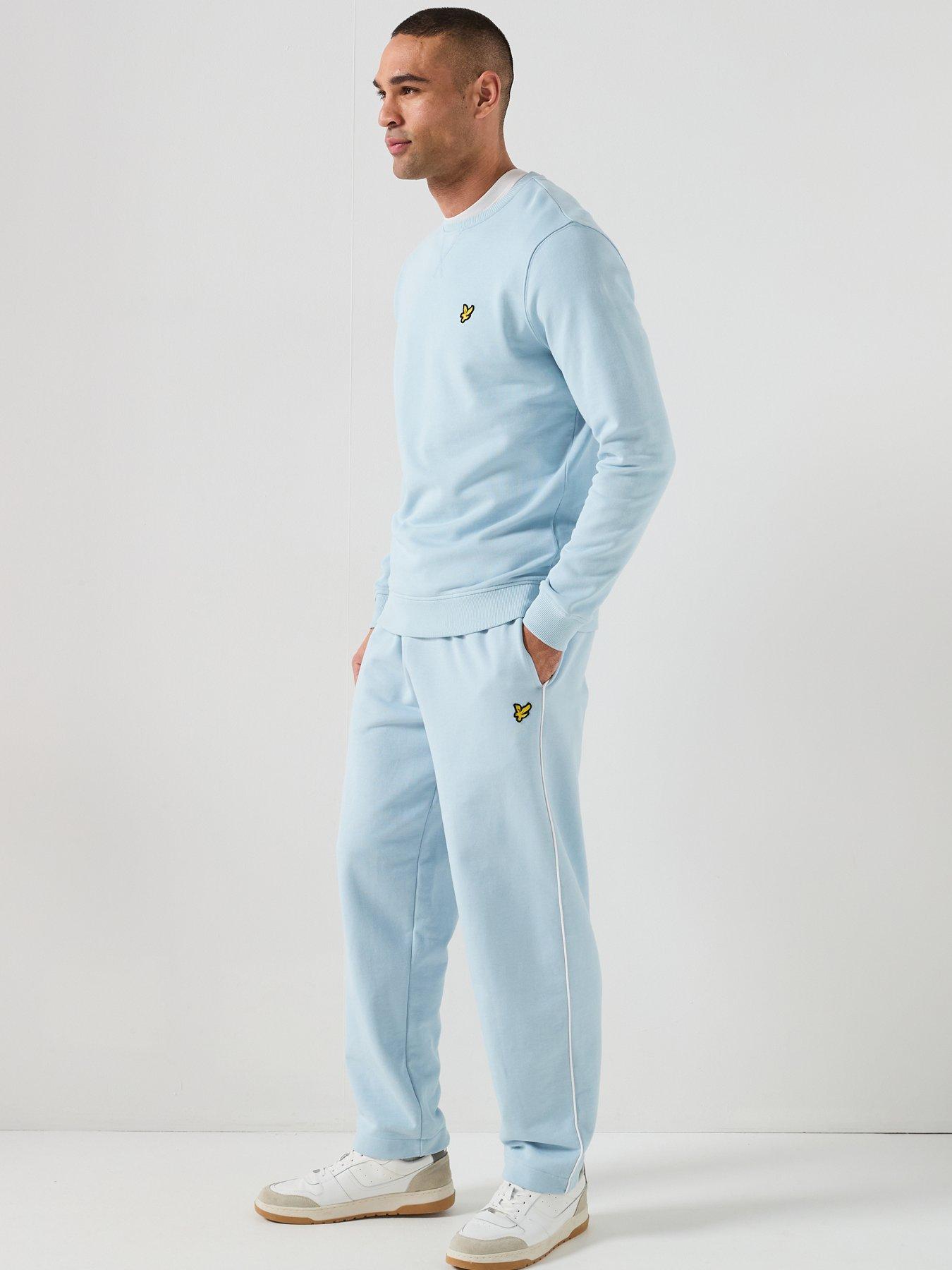 lyle-scott-piped-straight-leg-track-joggers--blue-light-blueback