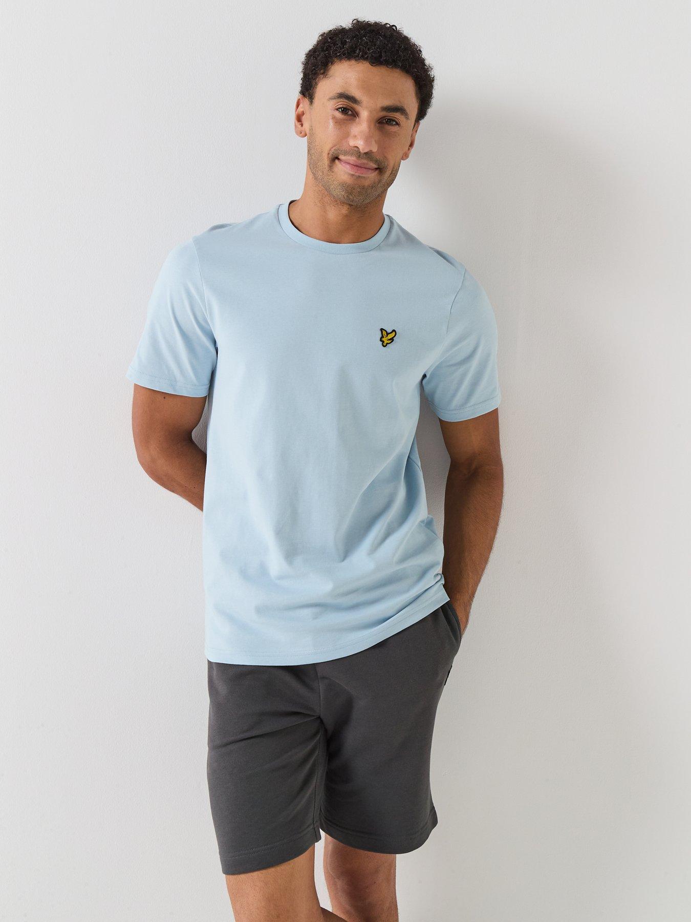lyle-scott-plain-sweat-shorts-greyoutfit