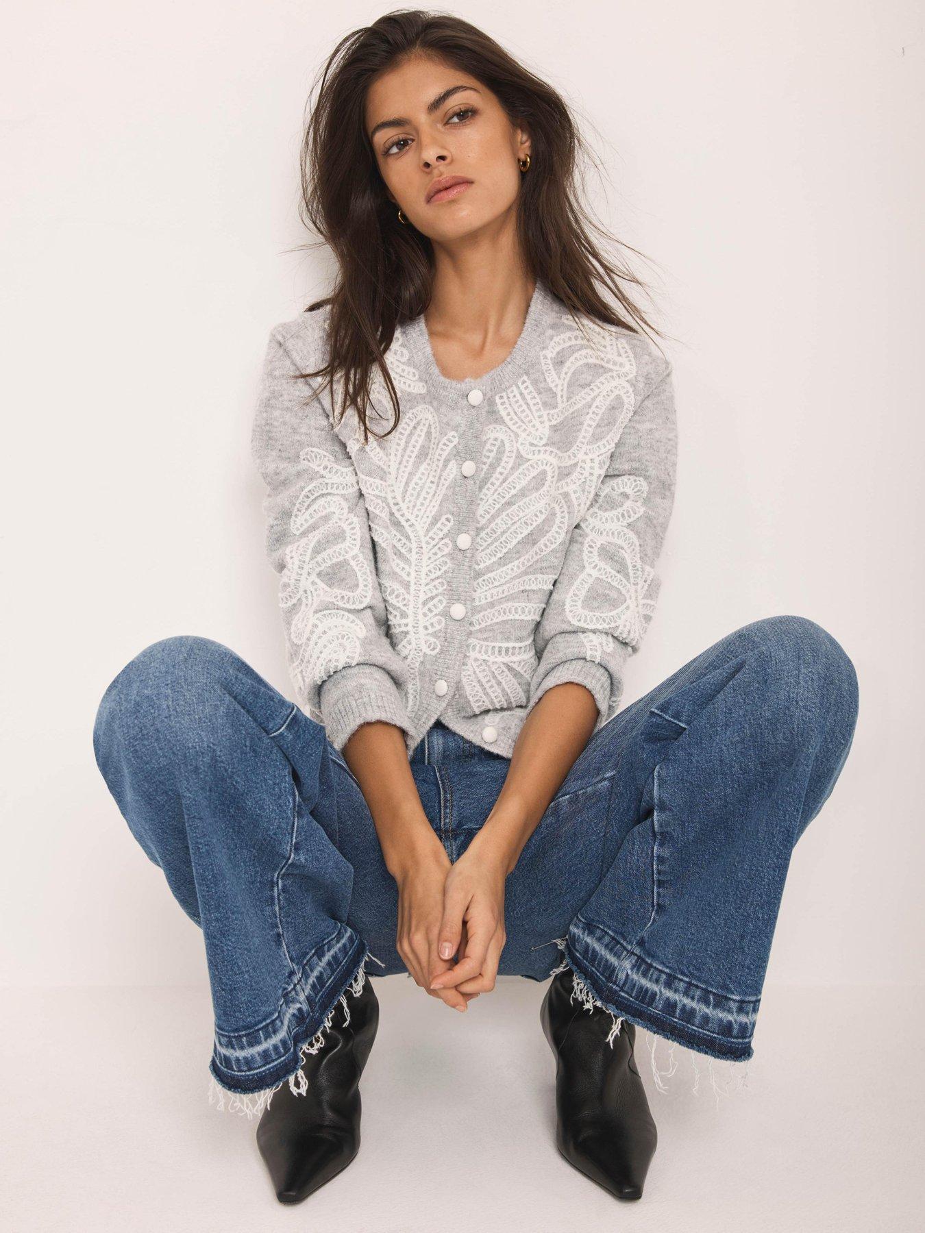 mint-velvet-embroidery-cardigan-greystillFront
