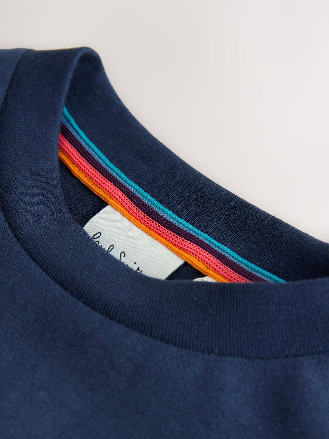 Image 6 of 7 of Paul Smith Junior Older Boys Logo T-Shirt Shorts Set - Navy