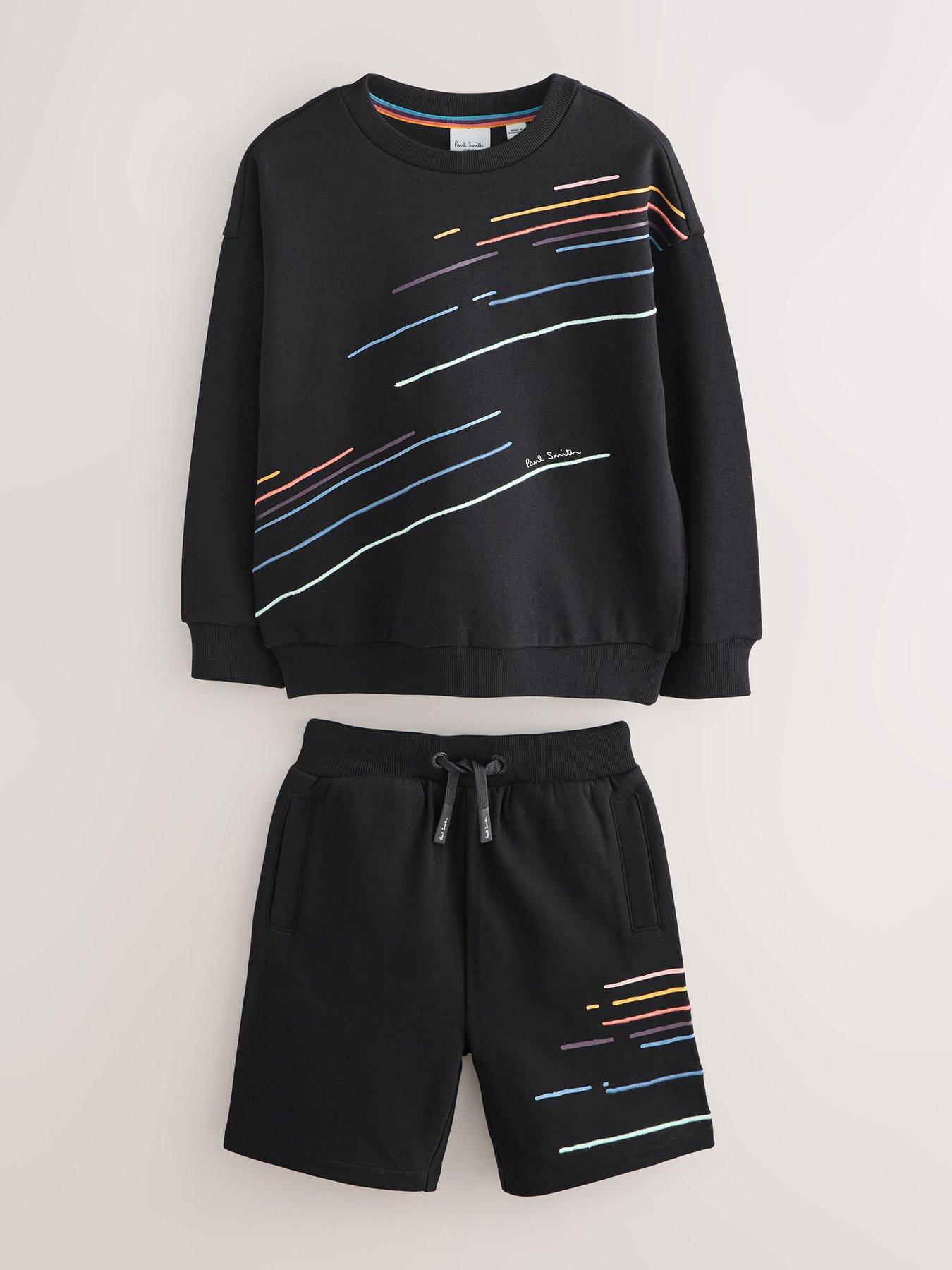 paul-smith-junior-younger-boys-logo-stripe-sweat-set-blackstillFront