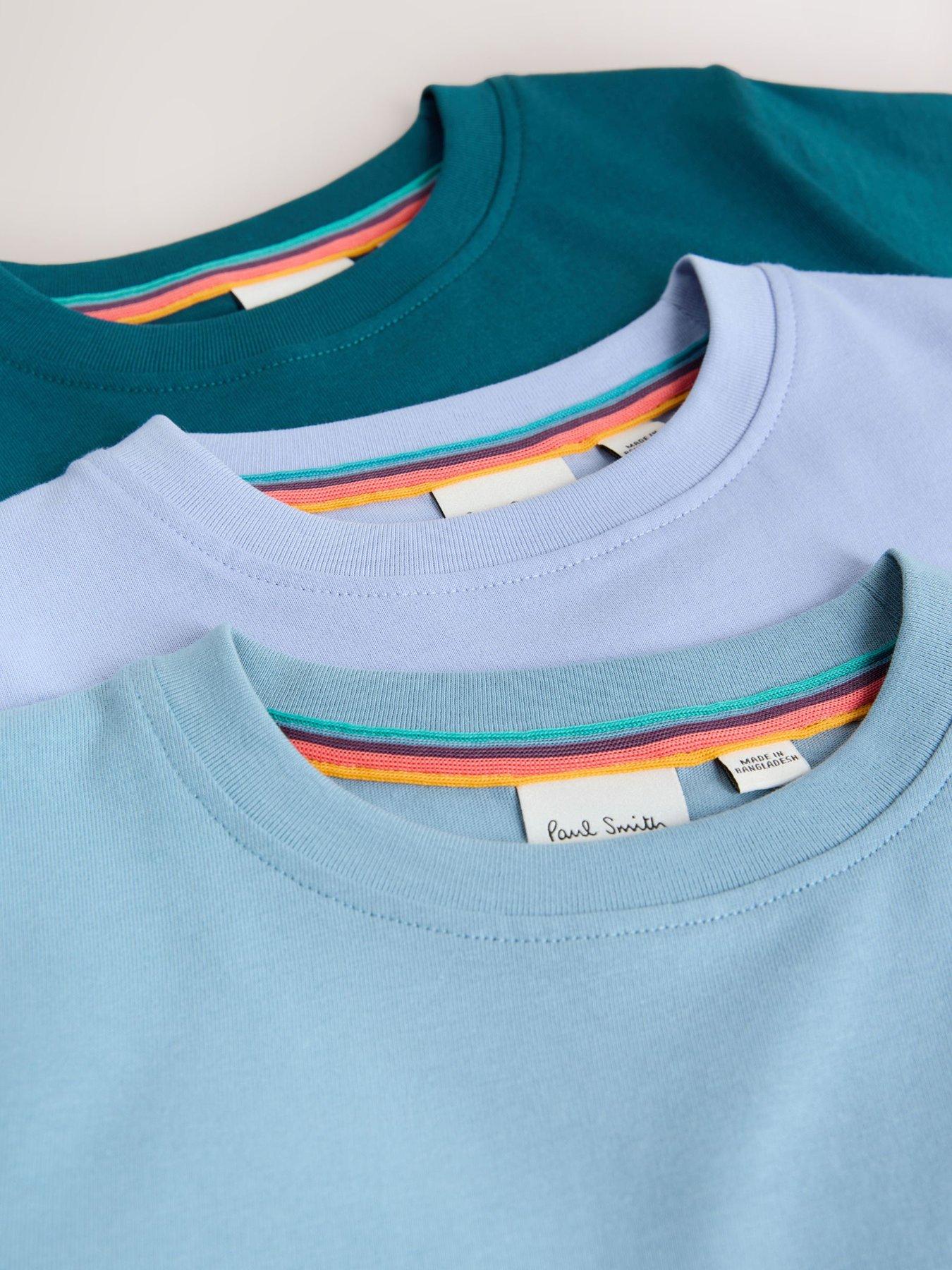 paul-smith-junior-older-boys-logo-3-pack-t-shirts-bluedetail