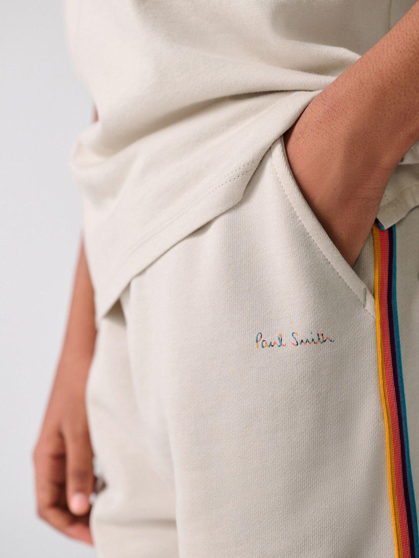 Image 7 of 7 of Paul Smith Junior Older Boys Logo T-Shirt And Shorts Set - Neutral