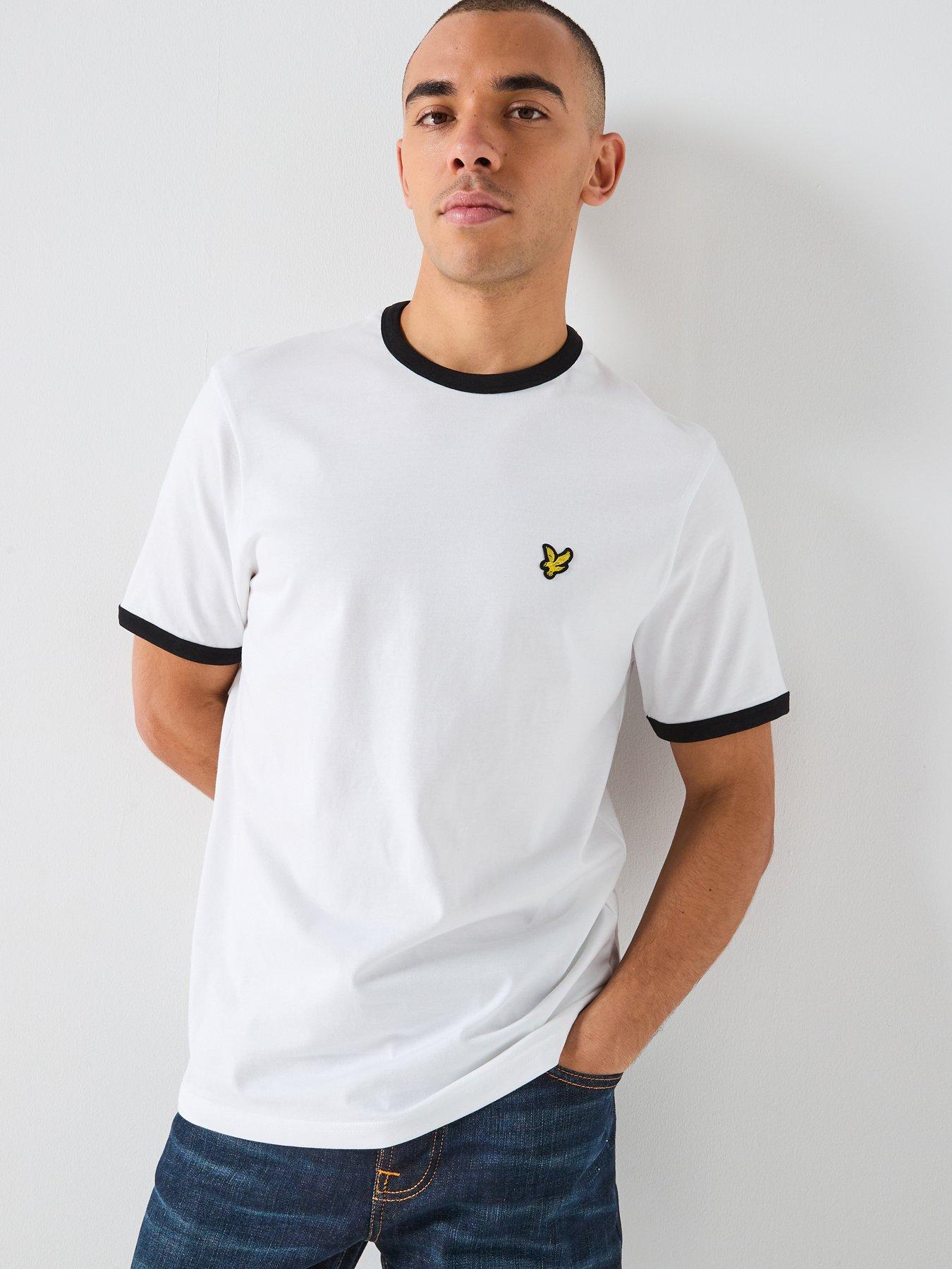Lyle & Scott Lyle  &  Scott Ringer T-shirt -white