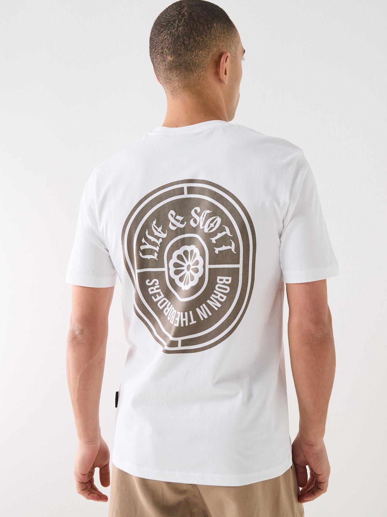 lyle-scott-borders-label-graphic-t-shirt-whitefront
