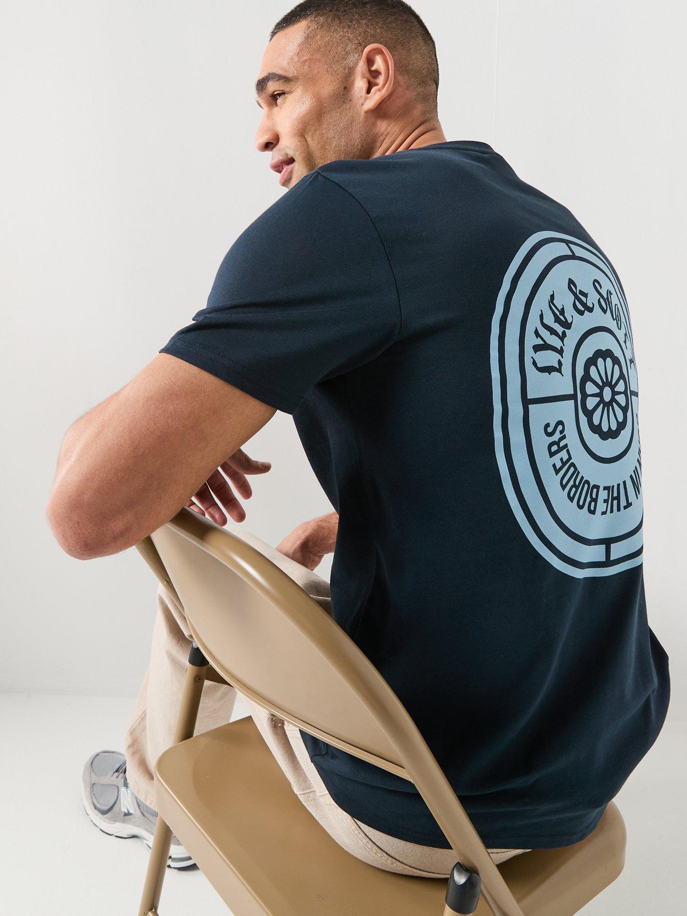 lyle-scott-lyle-amp-scott-borders-label-graphic-t-shirt--navydetail