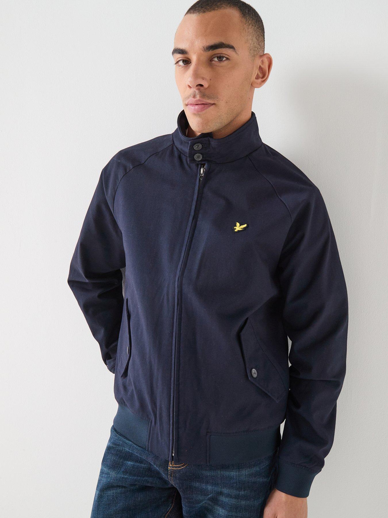 lyle-scott-lyle-amp-scott-cotton-harrington-jacket--navyfront