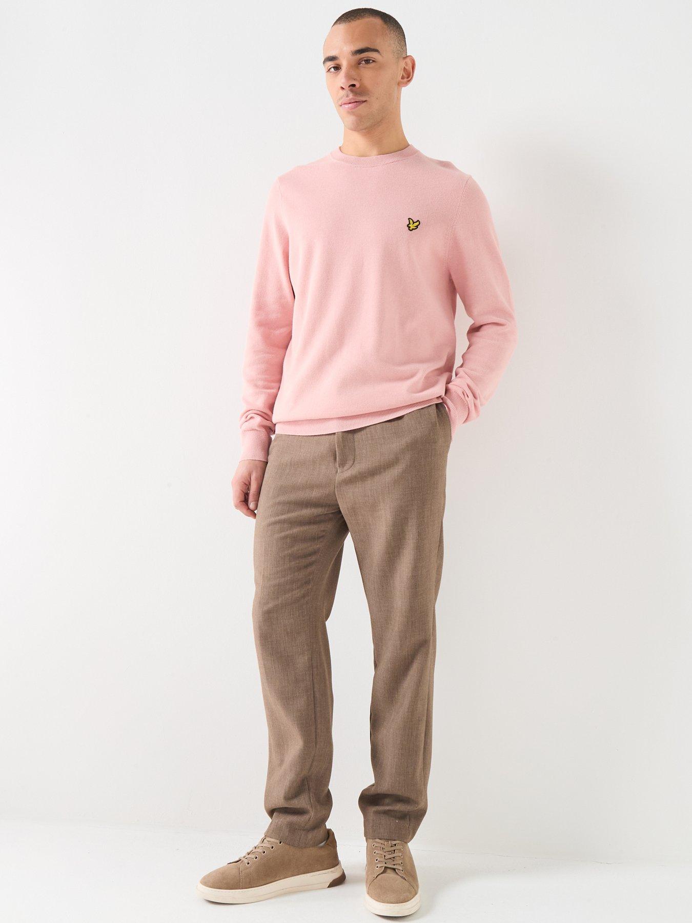 lyle-scott-cotton-crew-knitted-jumper-pinkback