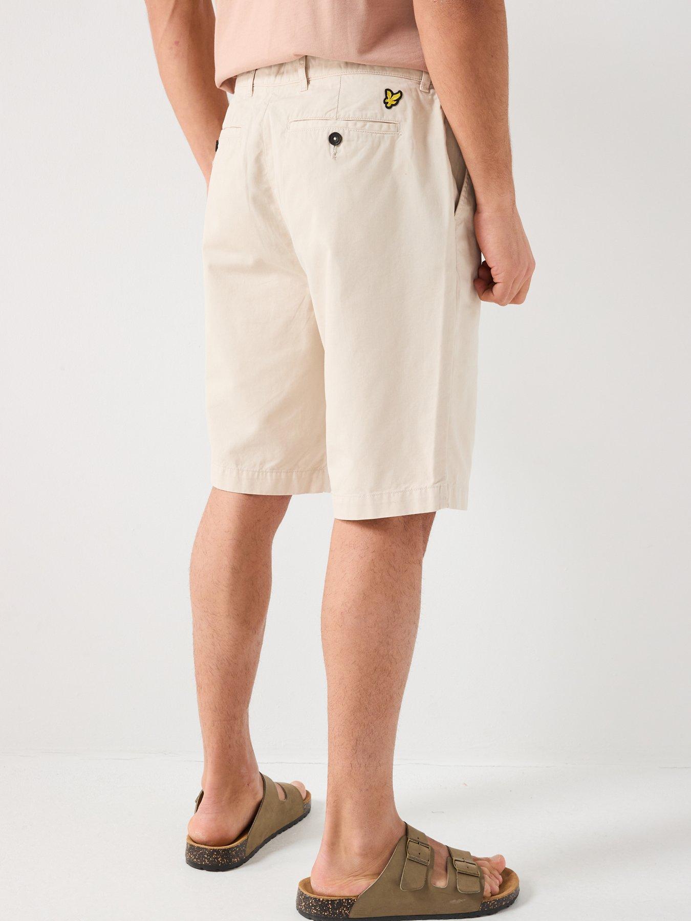 lyle-scott-lyle-amp-scott-chino-shorts--beigestillFront