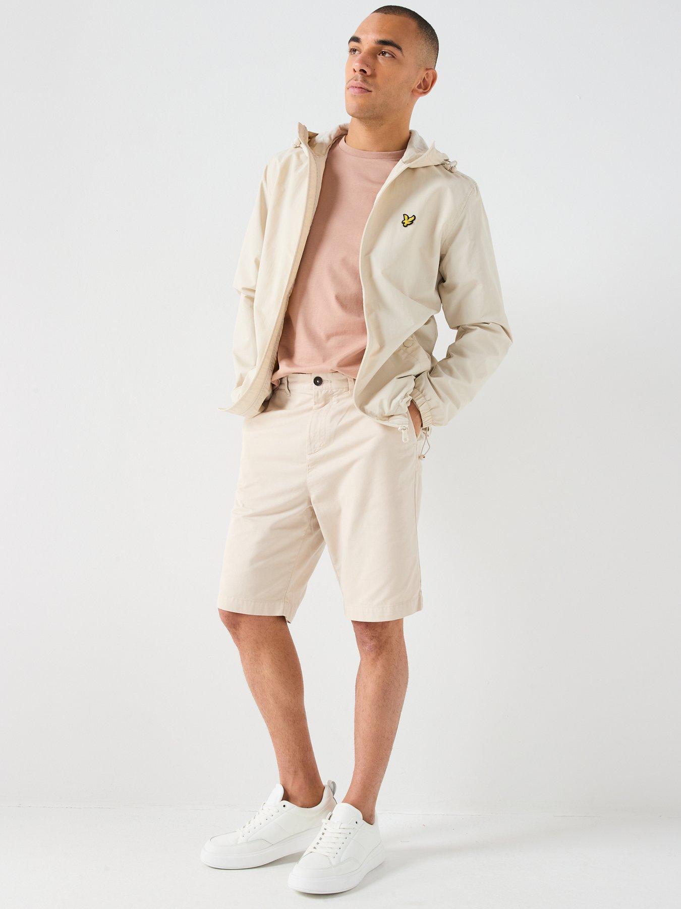 lyle-scott-lyle-amp-scott-chino-shorts--beigeback
