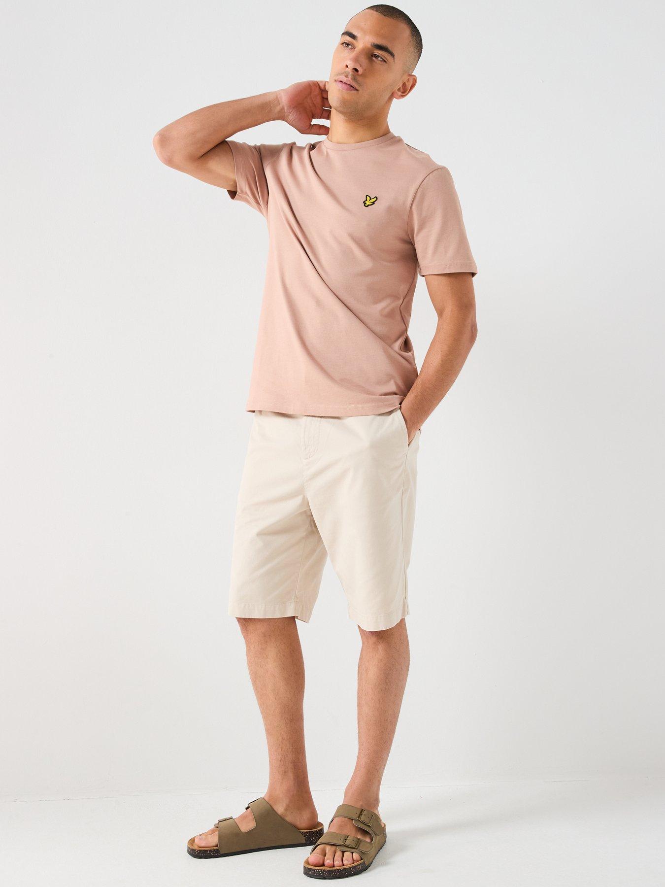 lyle-scott-lyle-amp-scott-chino-shorts--beigeoutfit
