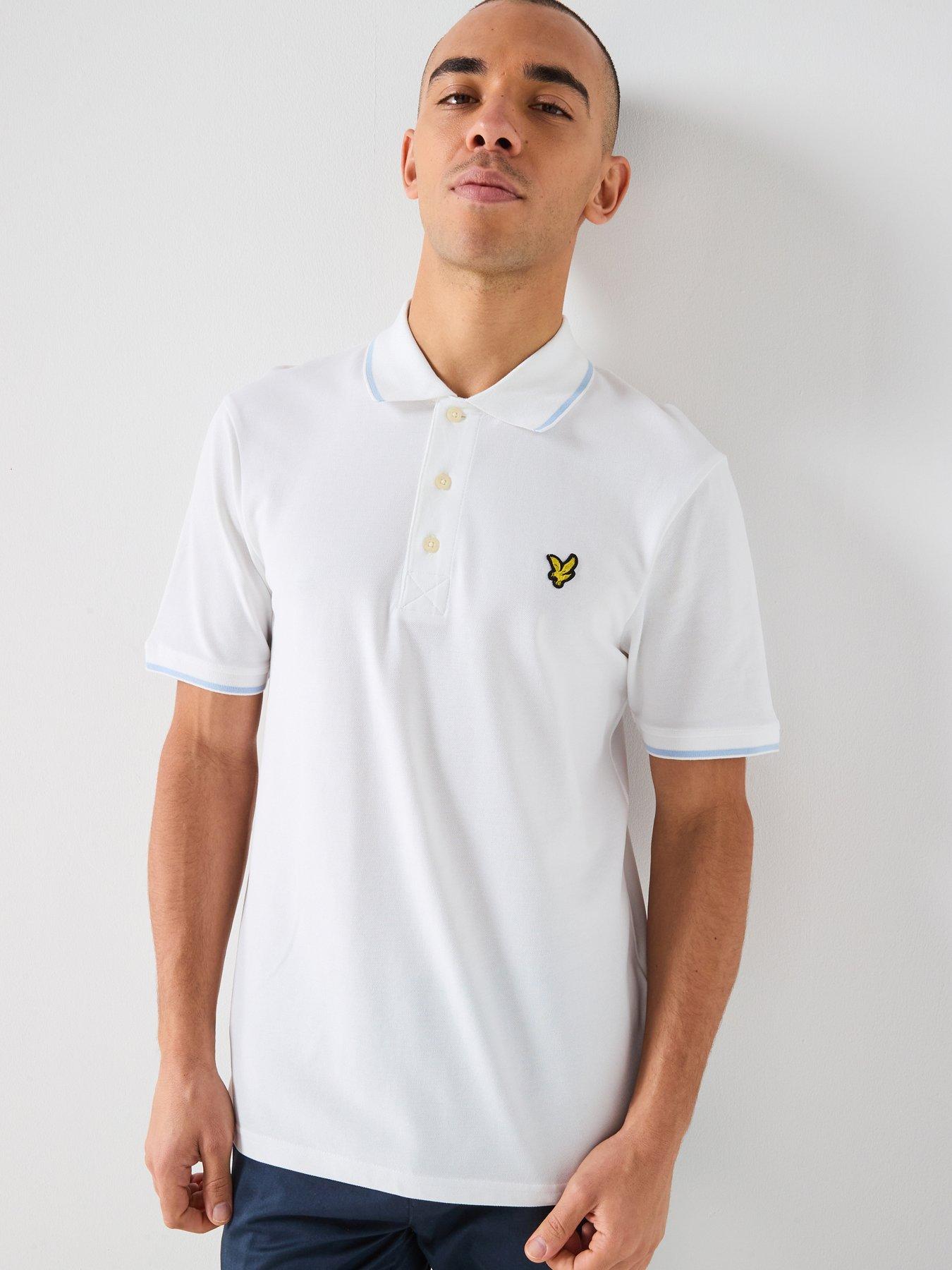 lyle-scott-tipped-polo-shirt-whitefront