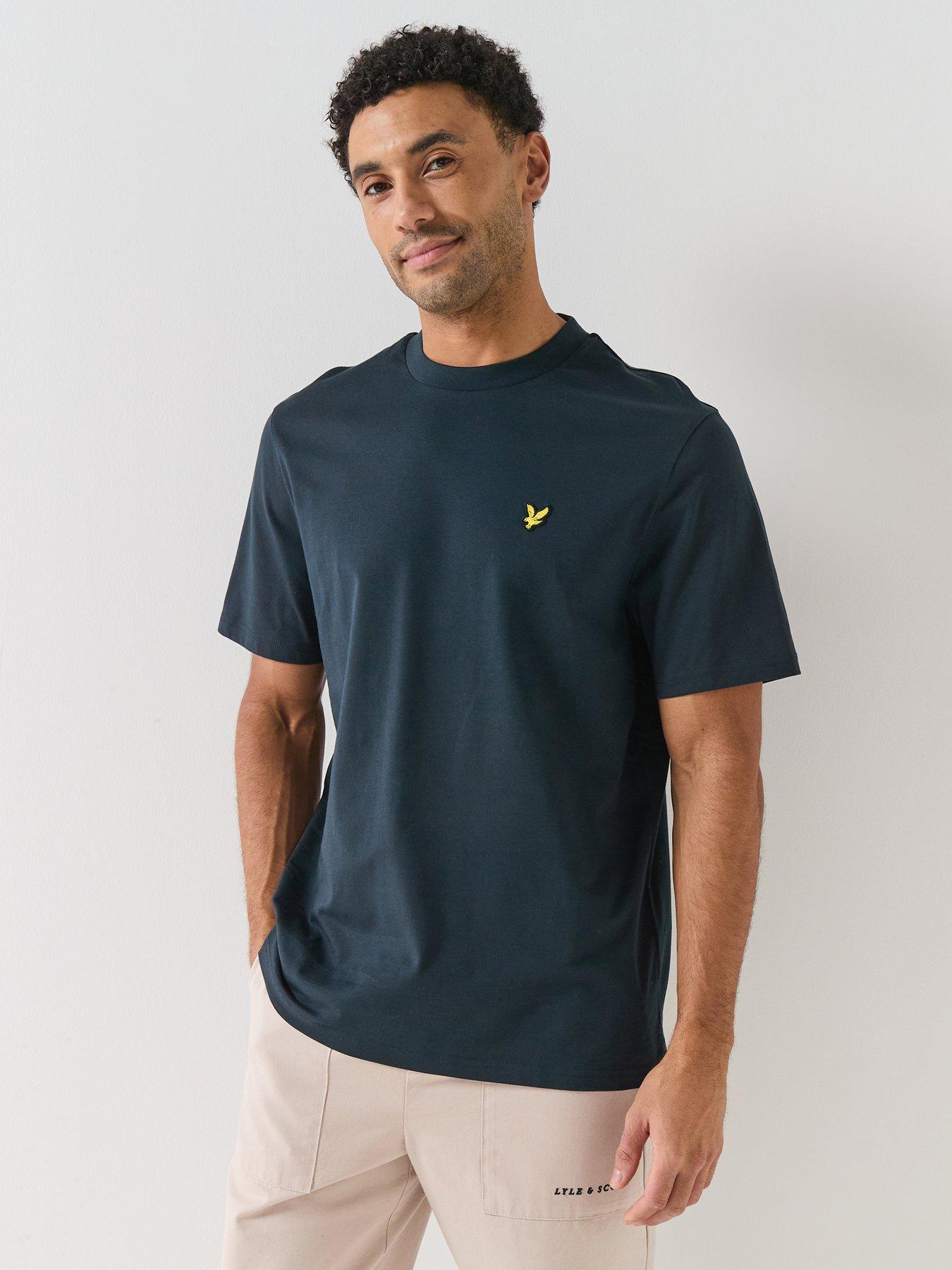 lyle-scott-oversized-t-shirt-navyfront