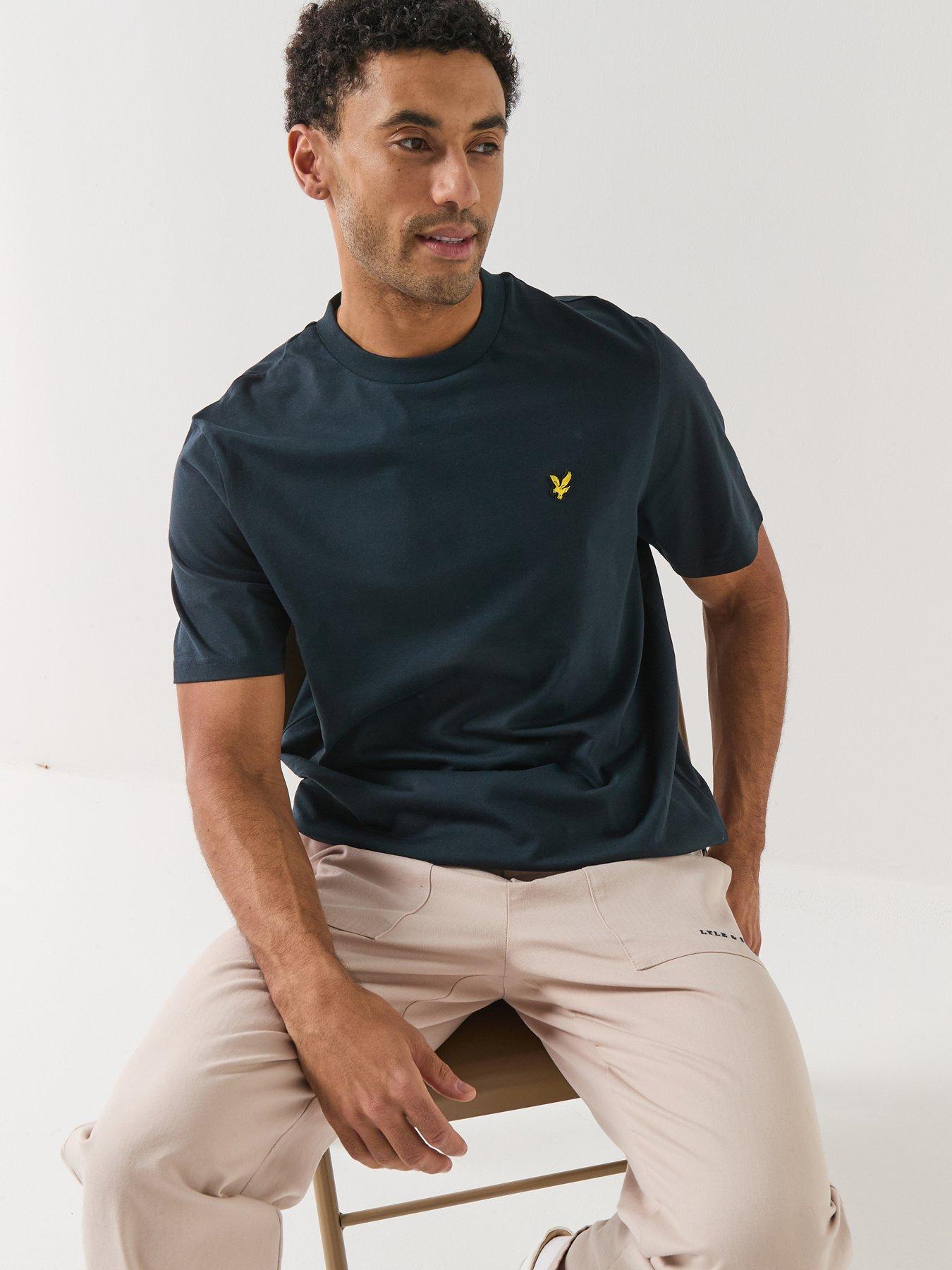 lyle-scott-oversized-t-shirt-navydetail