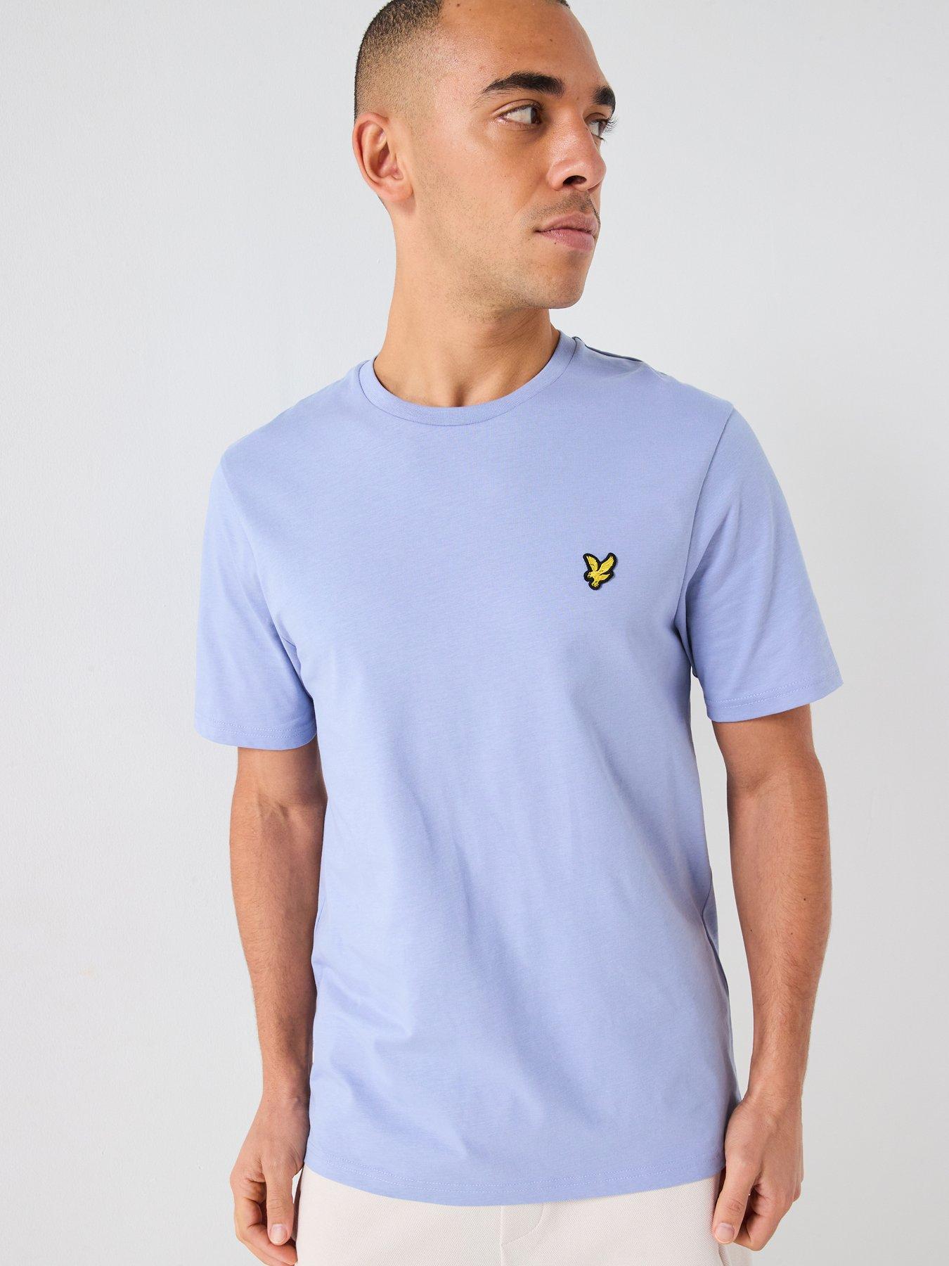 Image 1 of 4 of Lyle & Scott Lyle &amp; Scott Plain T-shirt - Blue