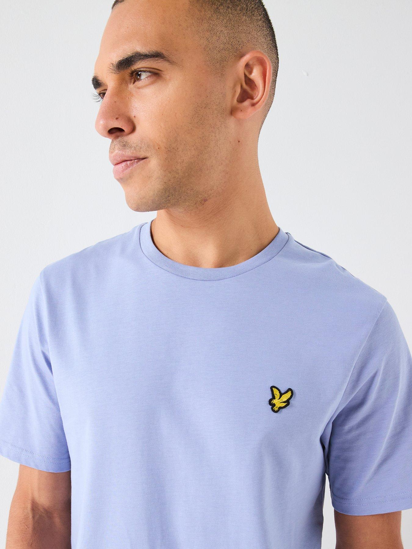 Image 4 of 4 of Lyle & Scott Lyle &amp; Scott Plain T-shirt - Blue