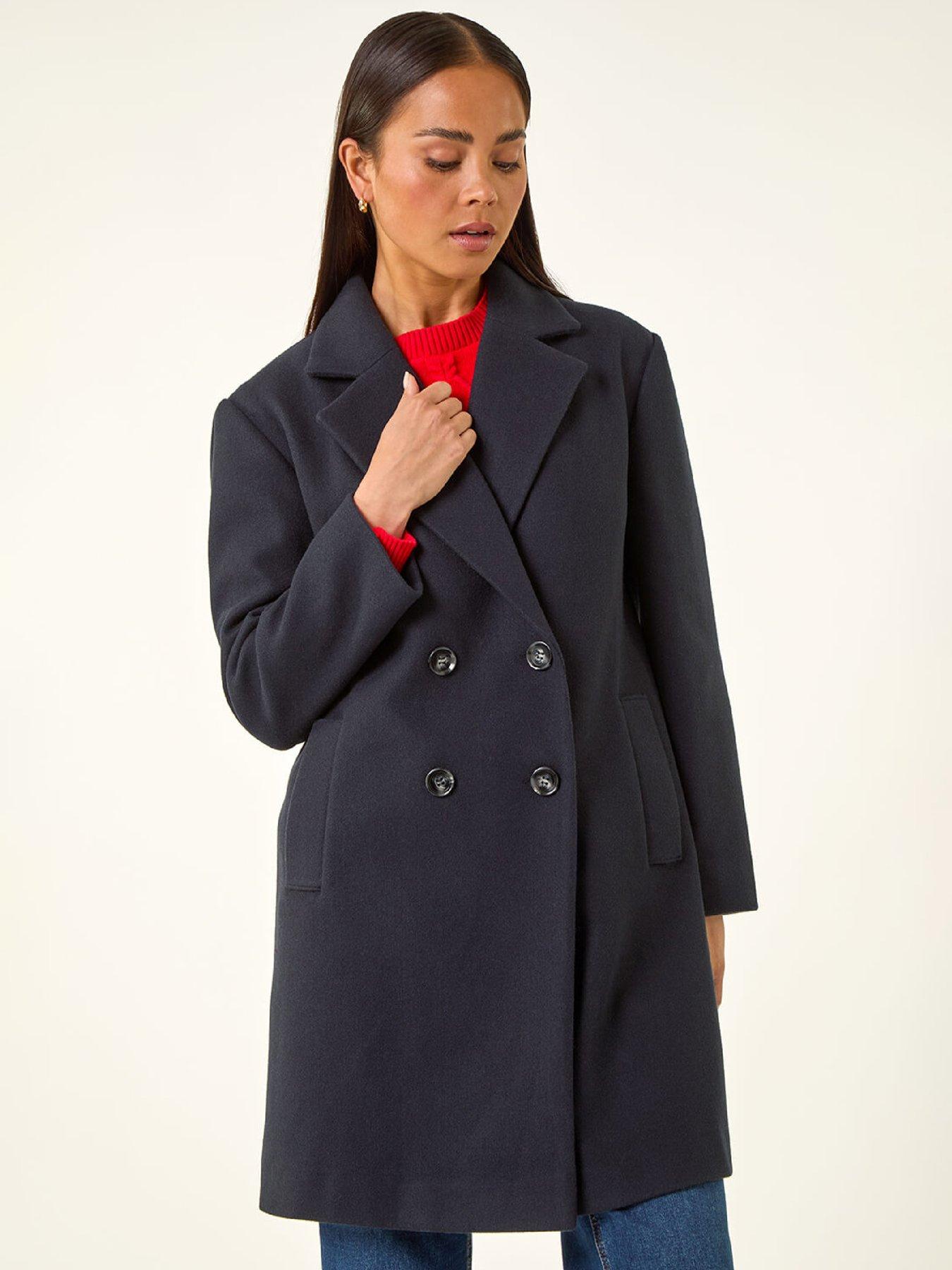 roman-petite-double-breasted-revere-collar-coat-navy