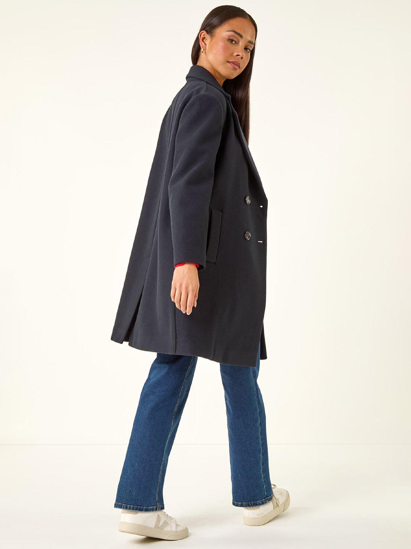 roman-petite-double-breasted-revere-collar-coat-navystillFront