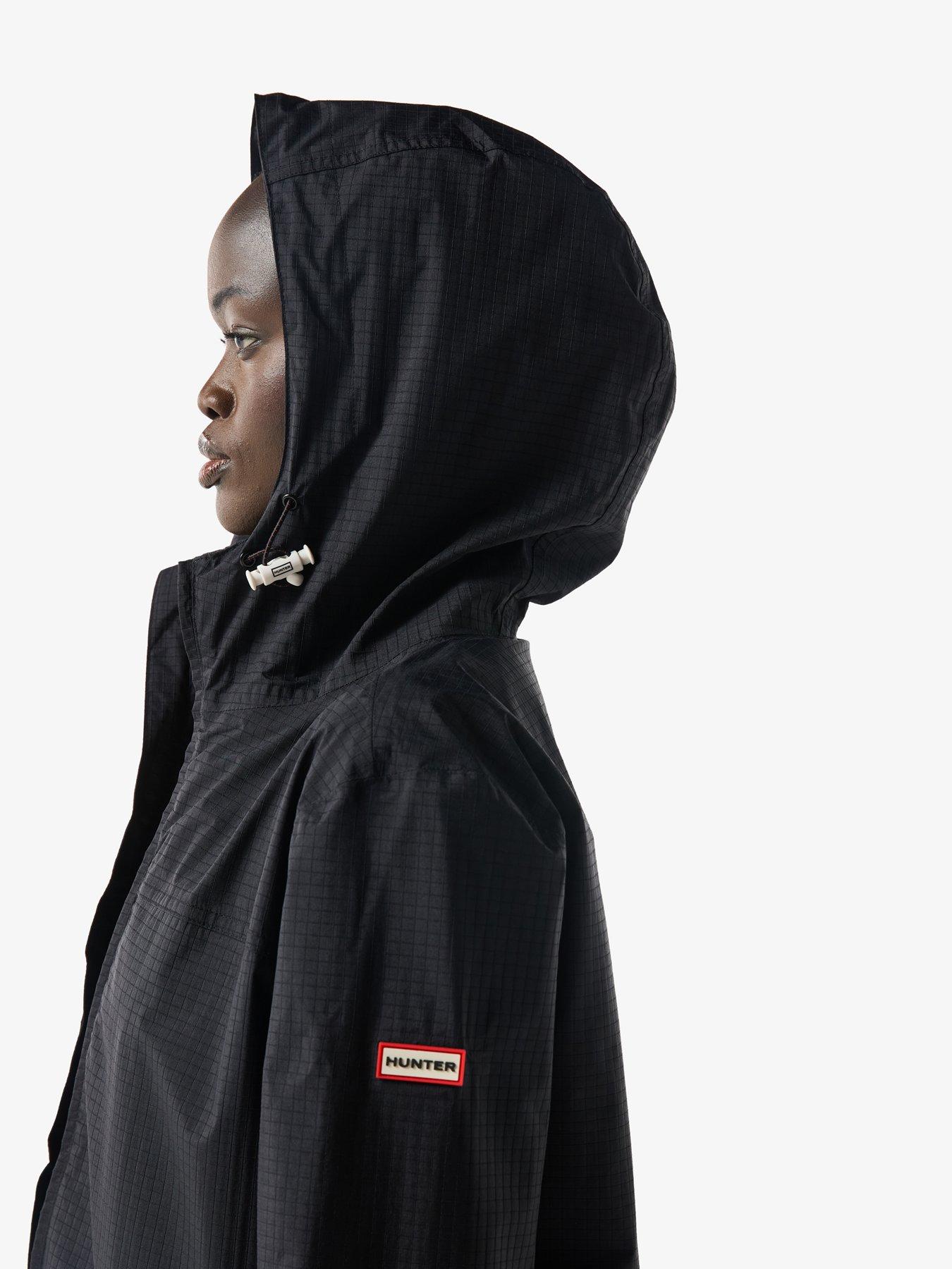 Image 4 of 4 of Hunter Packable Rain Jacket - Black