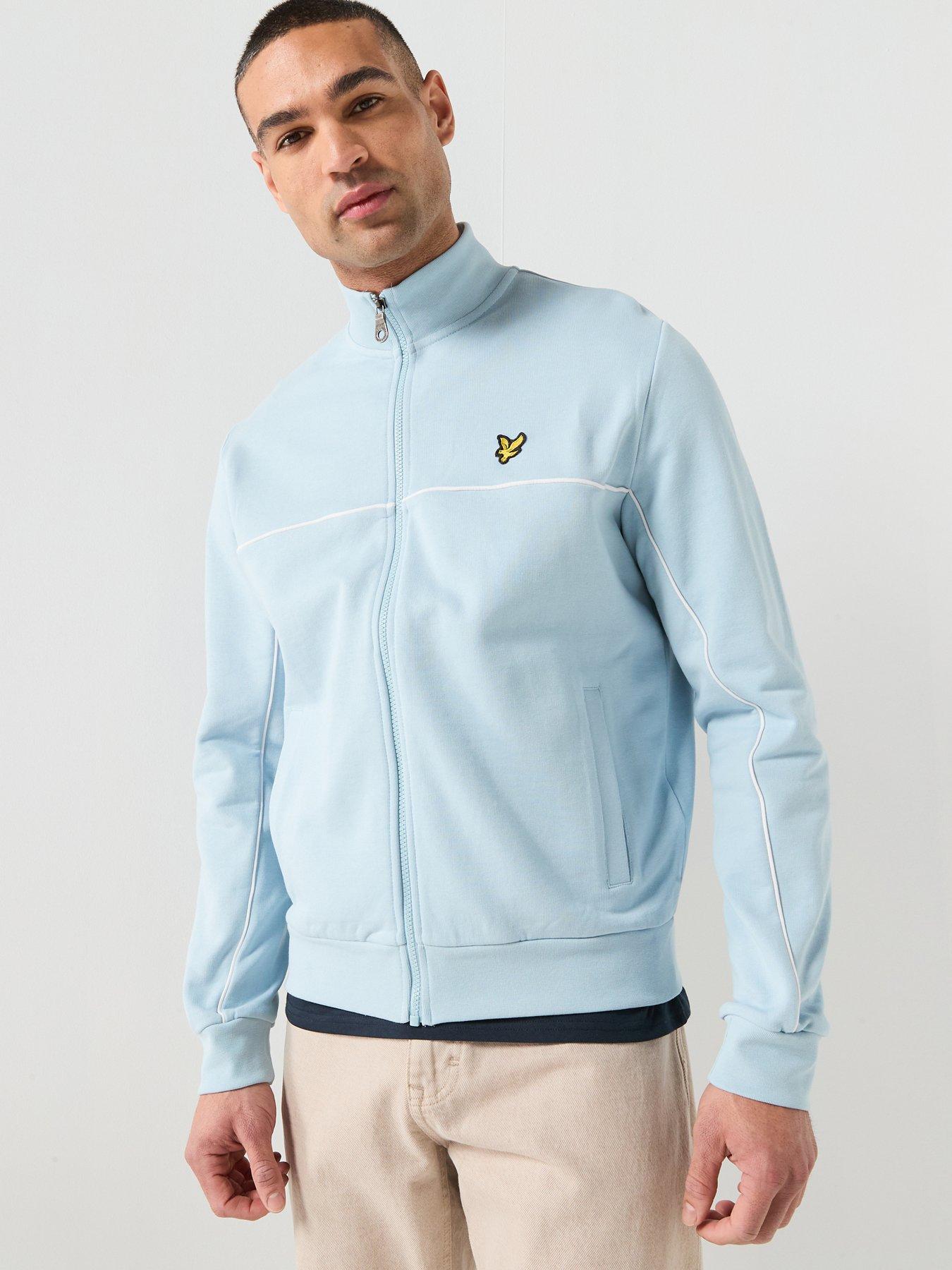 Lyle & Scott Lyle  &  Scott Piped Full Zip Track Top -blue