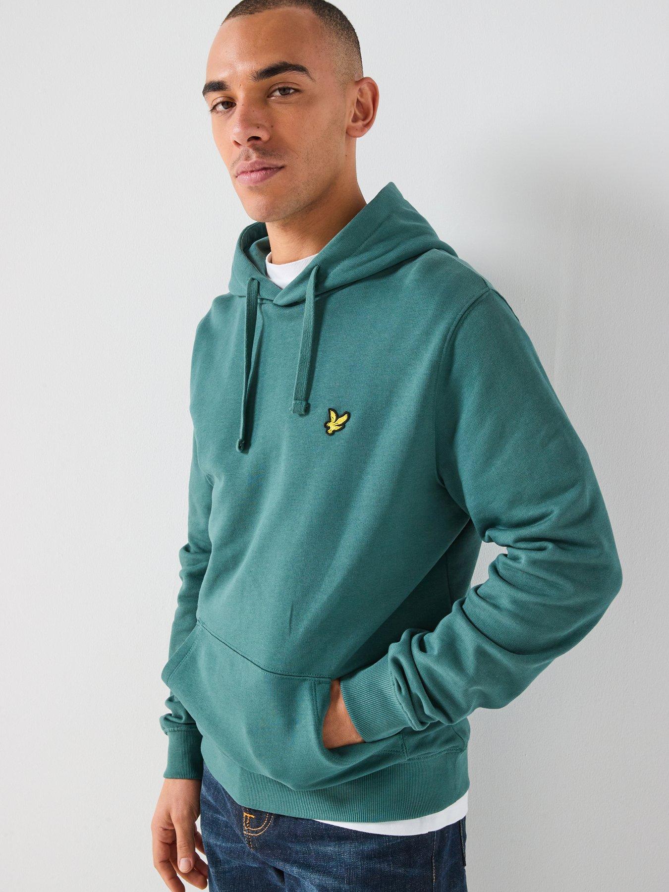 lyle-scott-pullover-hoodie-green