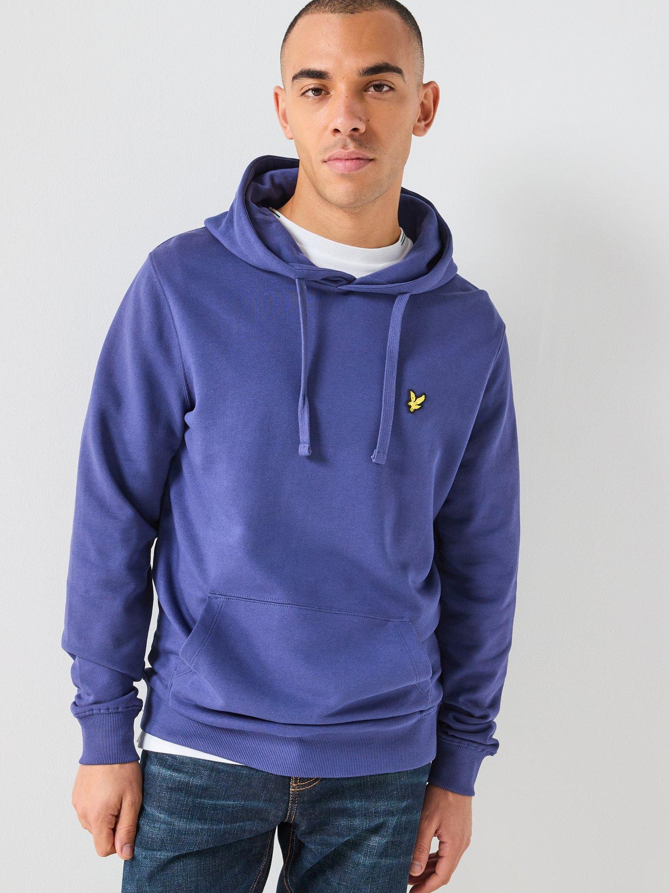 Image 1 of 4 of Lyle & Scott Pullover Hoodie - Navy