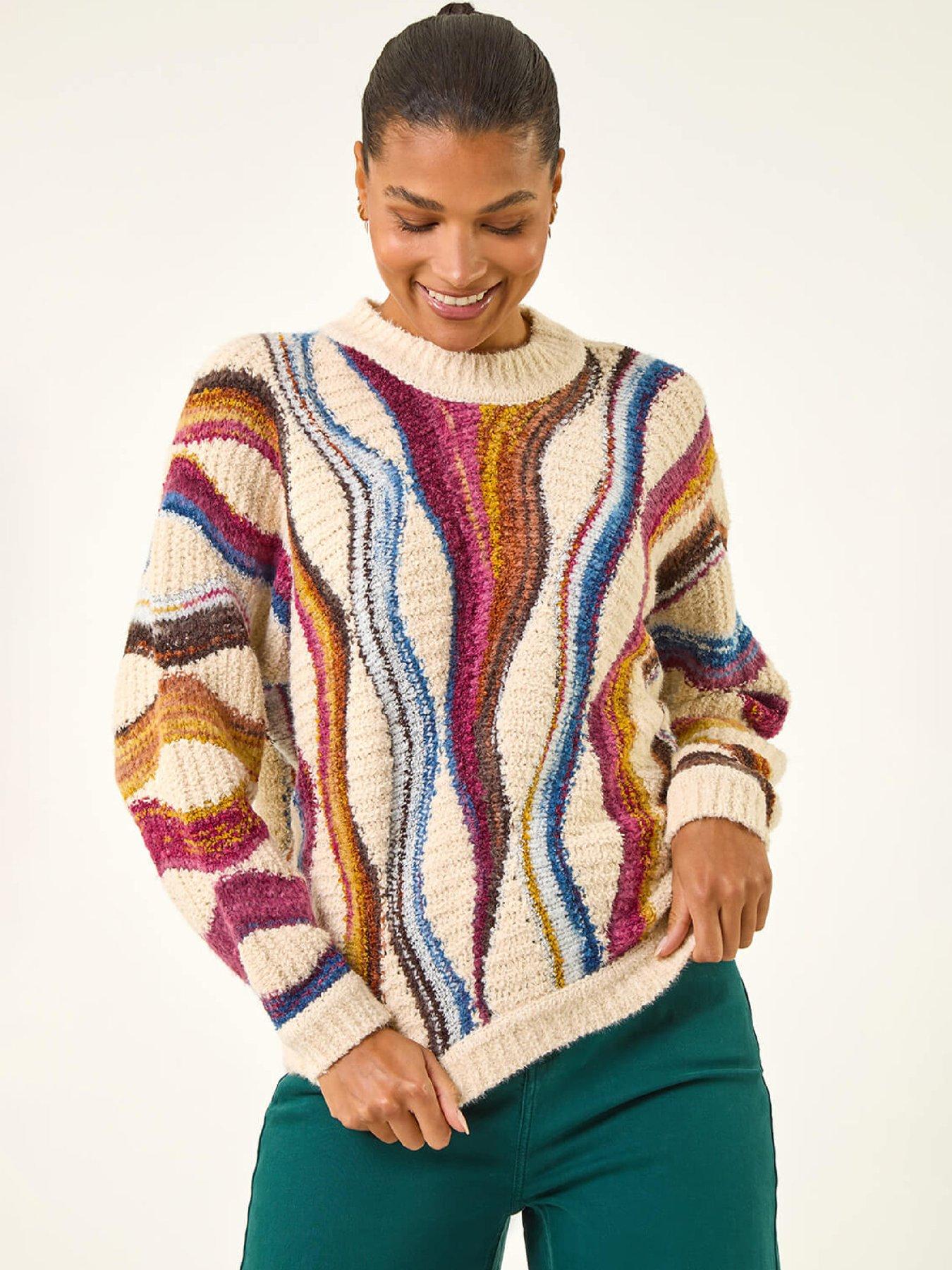 roman-abstract-stripe-knit-jumper-ivoryfront