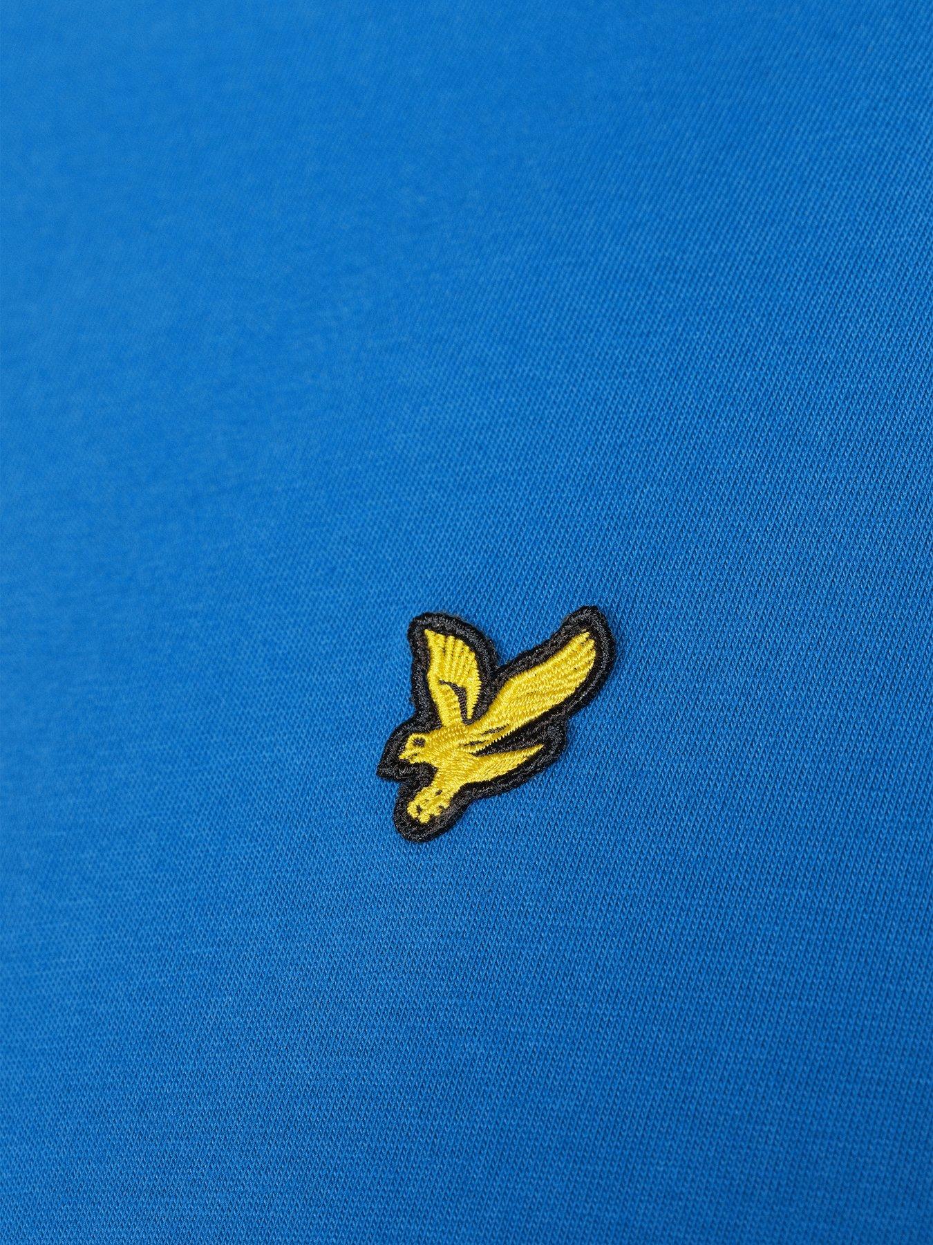 lyle-scott-big-tall-plain-t-shirt-blueoutfit
