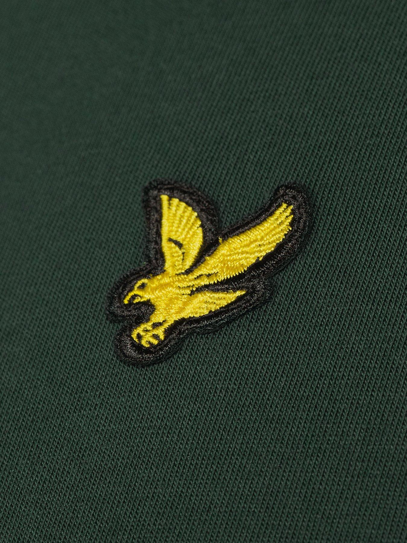Image 4 of 5 of Lyle & Scott Big Tall Plain T-Shirt - Green