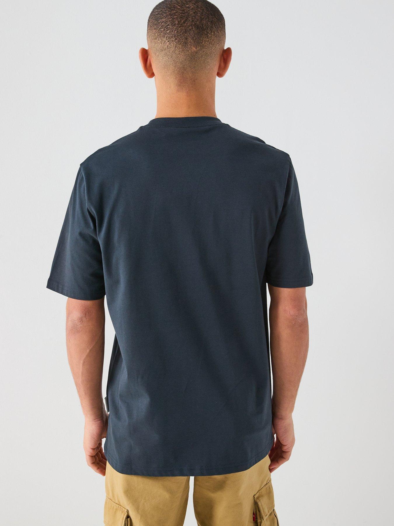 lyle-scott-rubber-duck-graphic-t-shirt-navystillFront