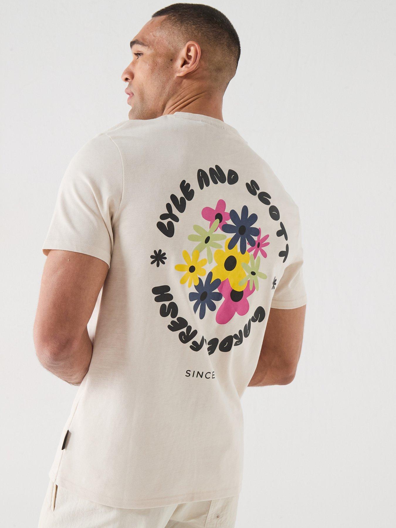 Lyle & Scott Nature Graphic T-Shirt - Beige