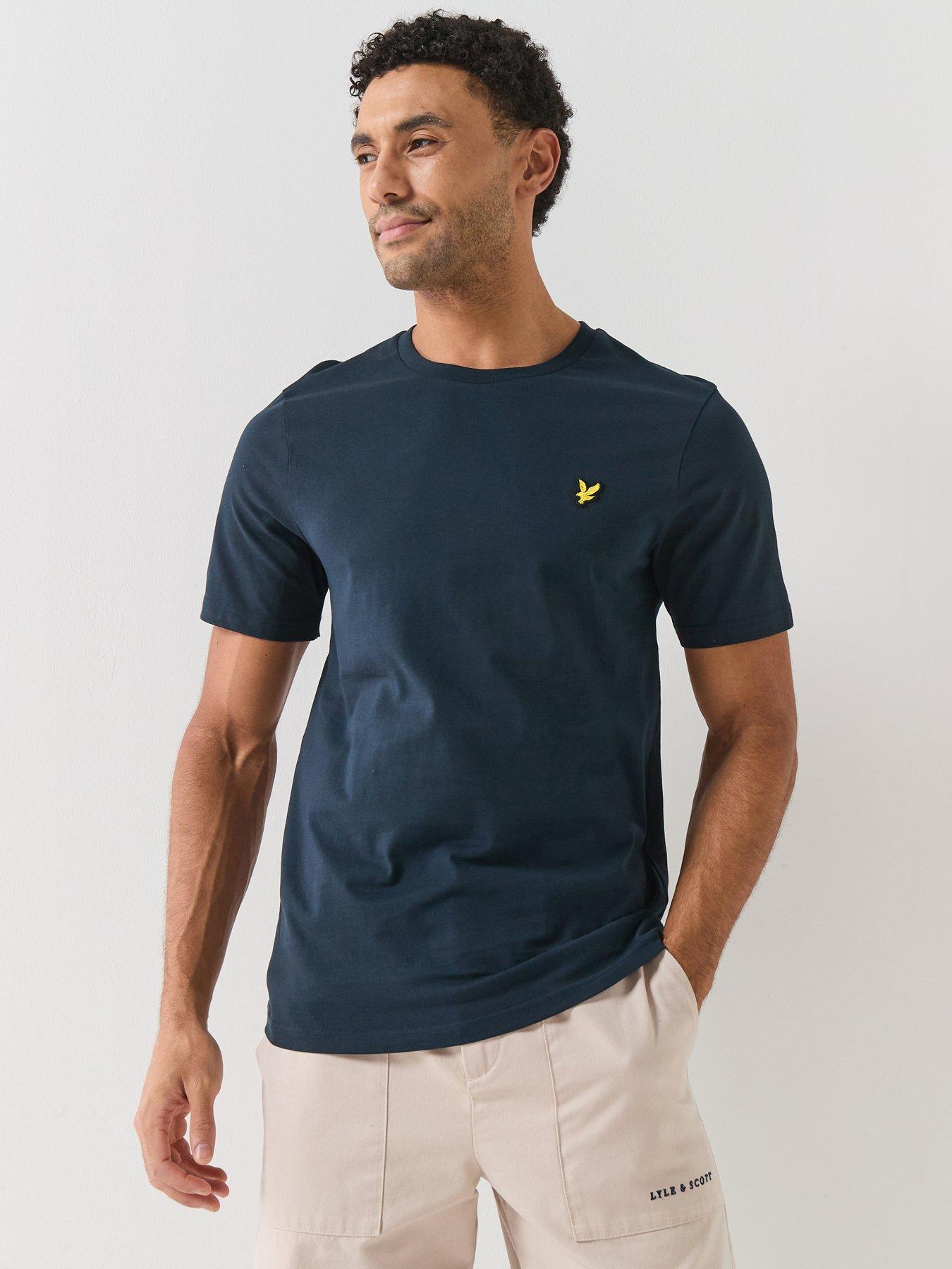 lyle-scott-essentials-plain-t-shirt-navy