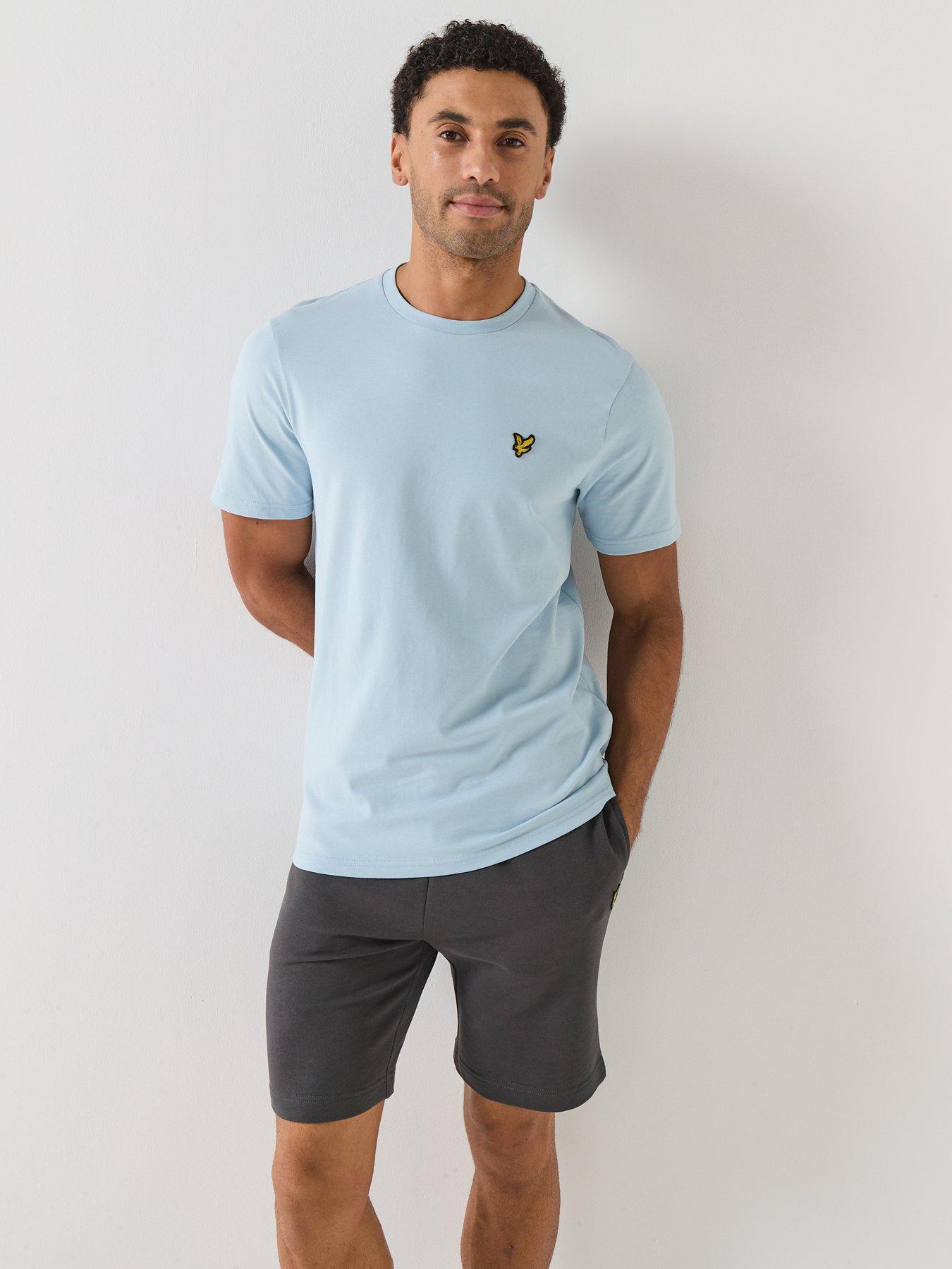 Lyle & Scott Essentials Plain T-Shirt - Light Blue