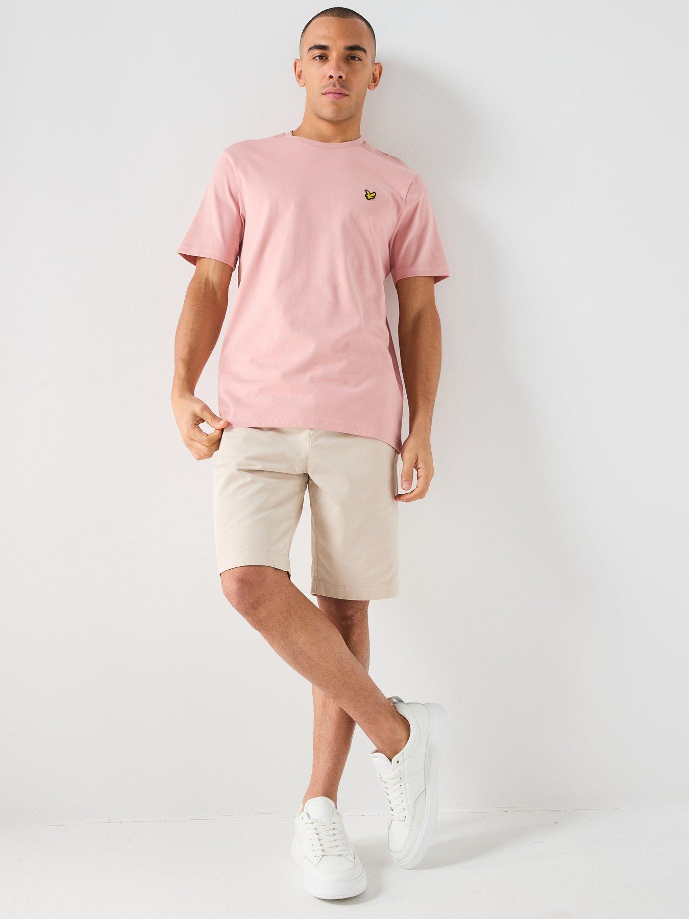 lyle-scott-essentials-plain-t-shirt-pinkback