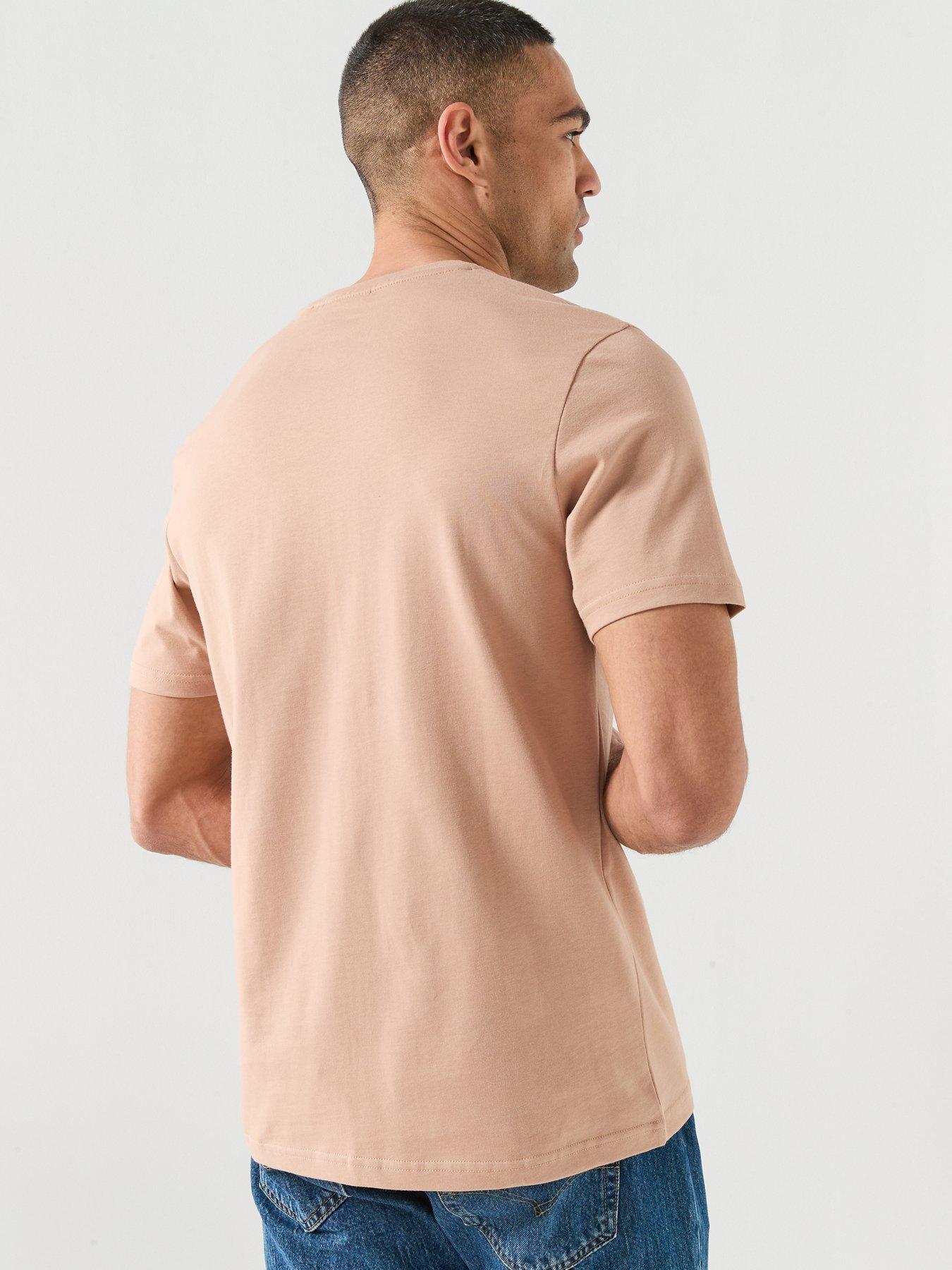 Image 2 of 5 of Lyle & Scott Essentials Plain T-Shirt - Brown