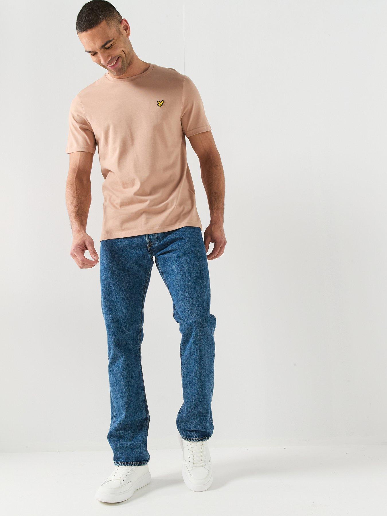 Image 3 of 5 of Lyle & Scott Essentials Plain T-Shirt - Brown