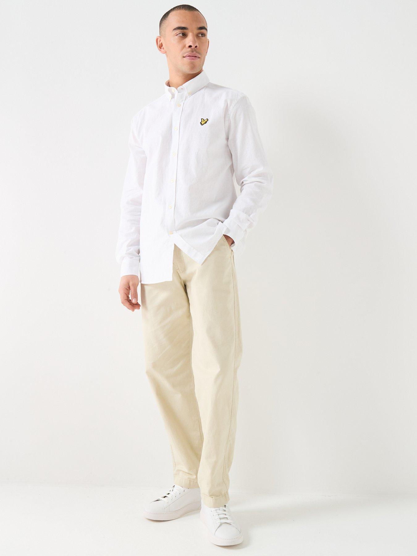 lyle-scott-linen-blend-oxford-shirt-whiteback