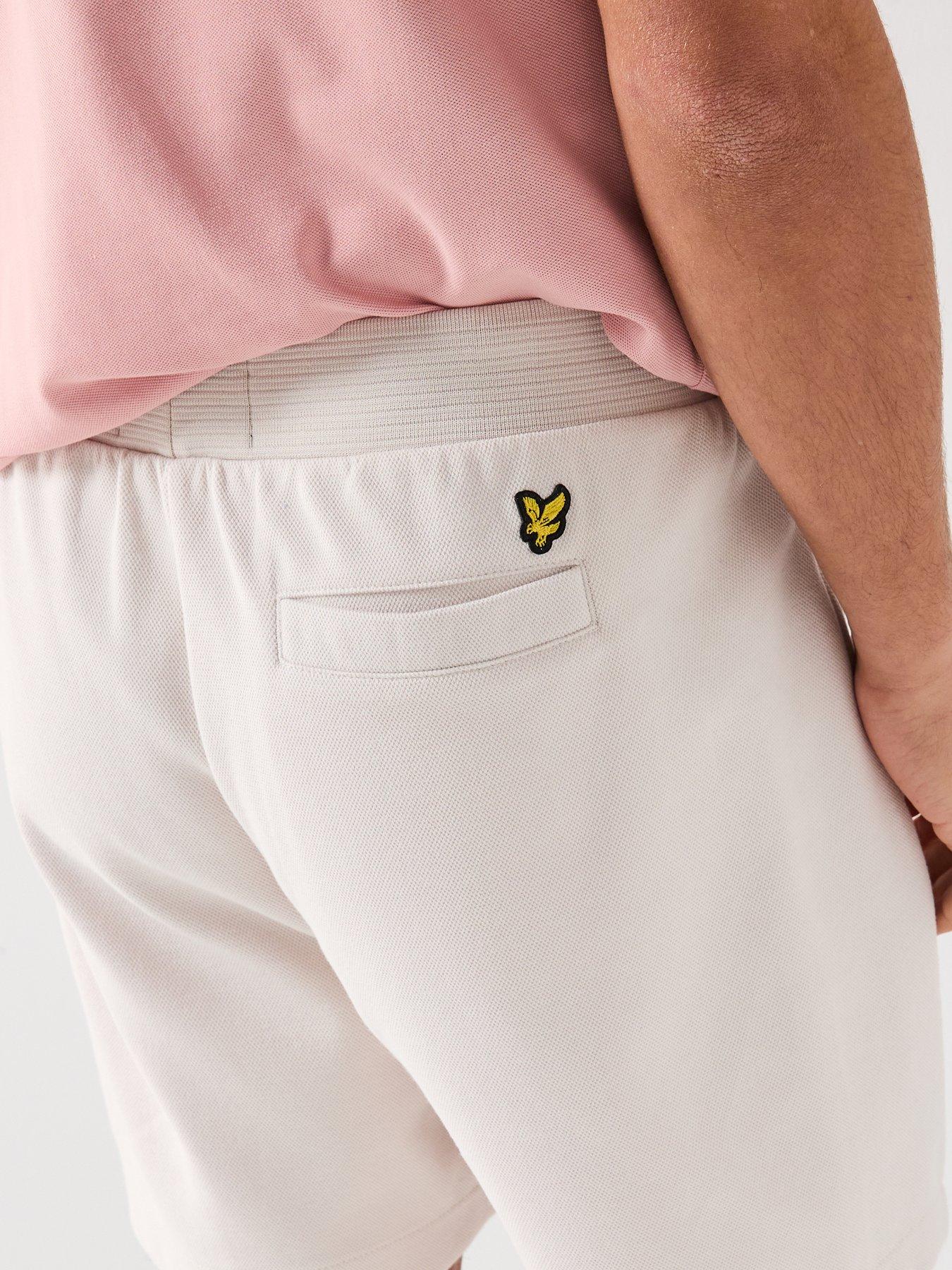 lyle-scott-lyle-amp-scott-pique-track-shorts--pinkoutfit