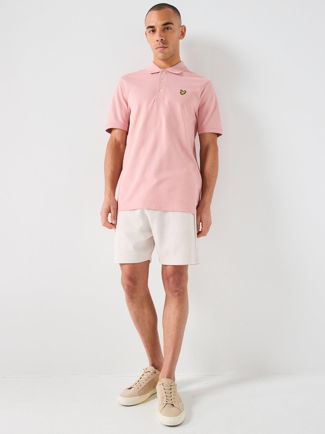 lyle-scott-lyle-amp-scott-pique-track-shorts--pinkdetail