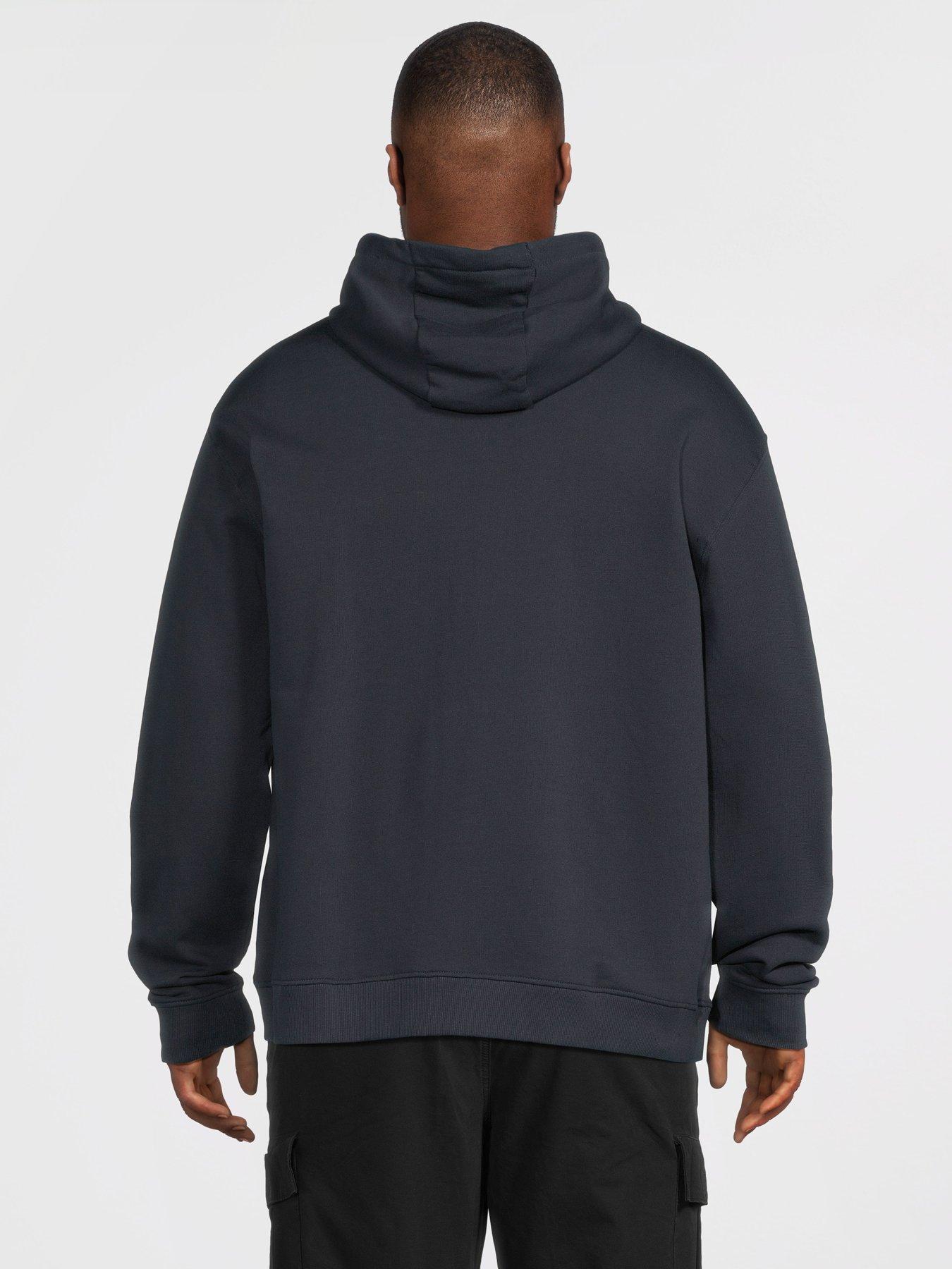 lyle-scott-big-tall-zip-through-hoodie-navystillFront