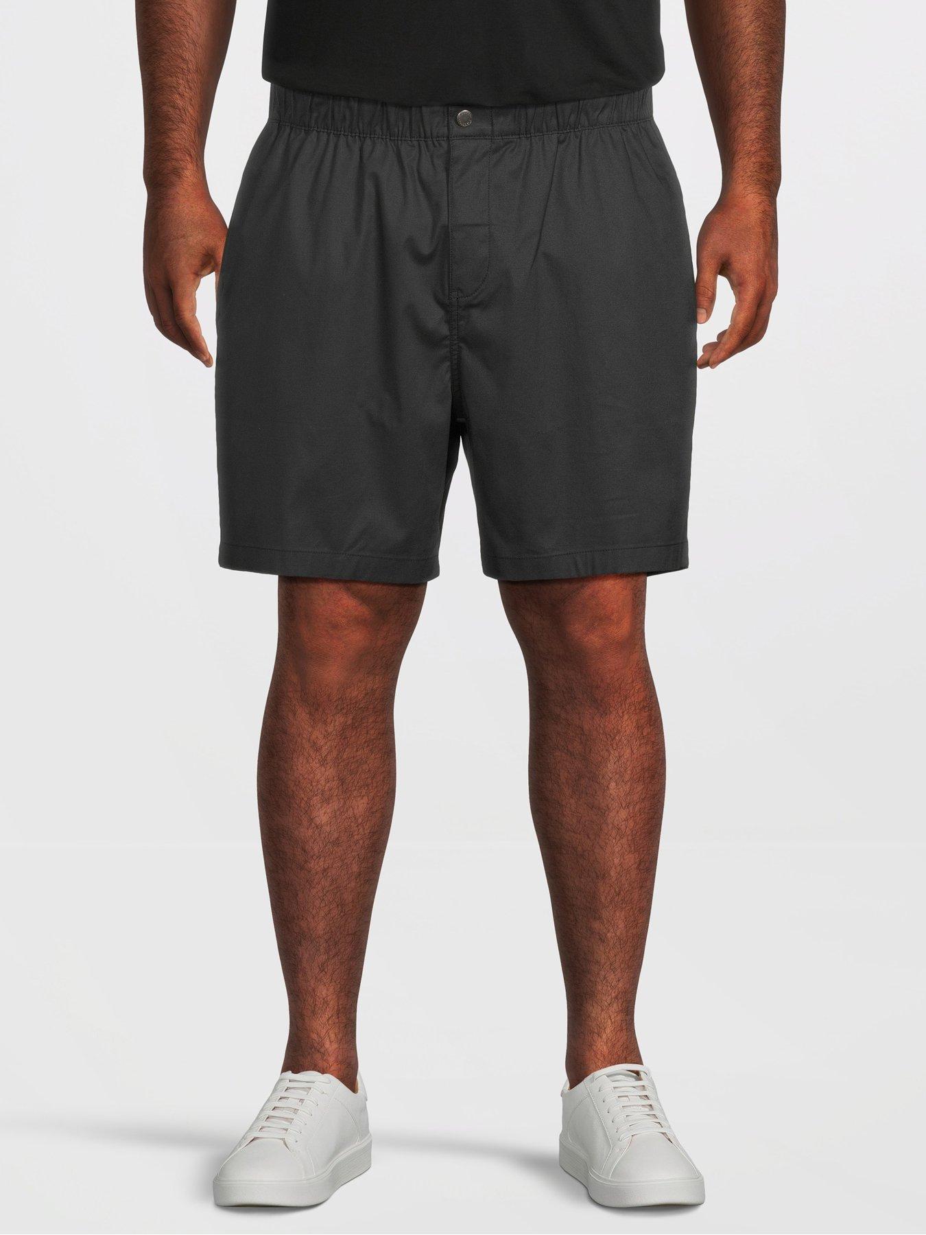 Lyle & Scott Big  &  Tall Everyday Bermuda Shorts - Black