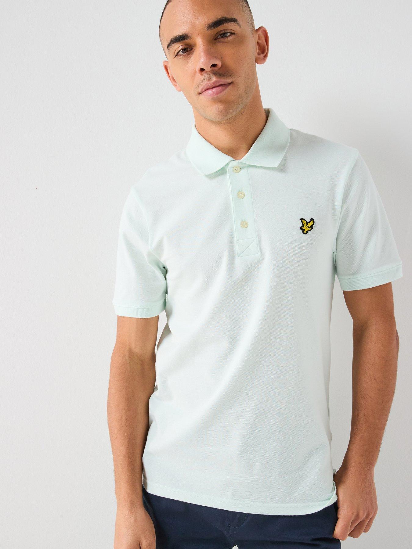 lyle-scott-essentials-plain-polo-shirt--blue-light-bluefront