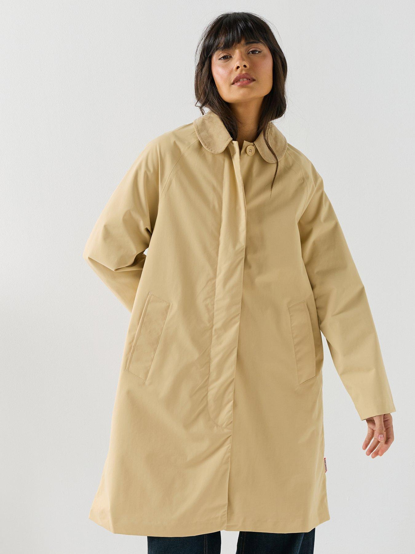 Image 1 of 6 of Hunter Original Rain Mac Coat - Warm Sand