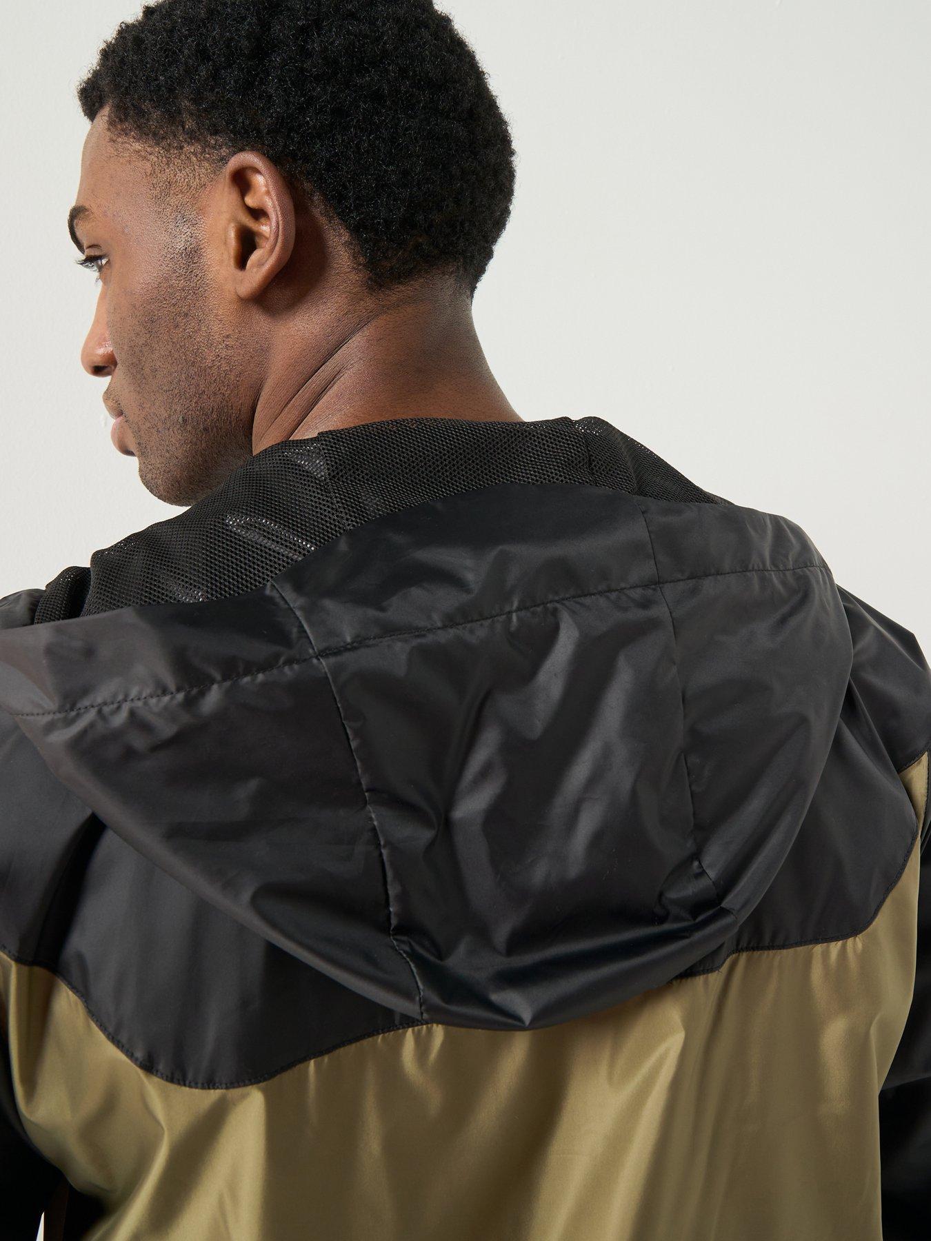 Image 4 of 5 of Puma Mens Relaxed Windbreaker - Khaki Green