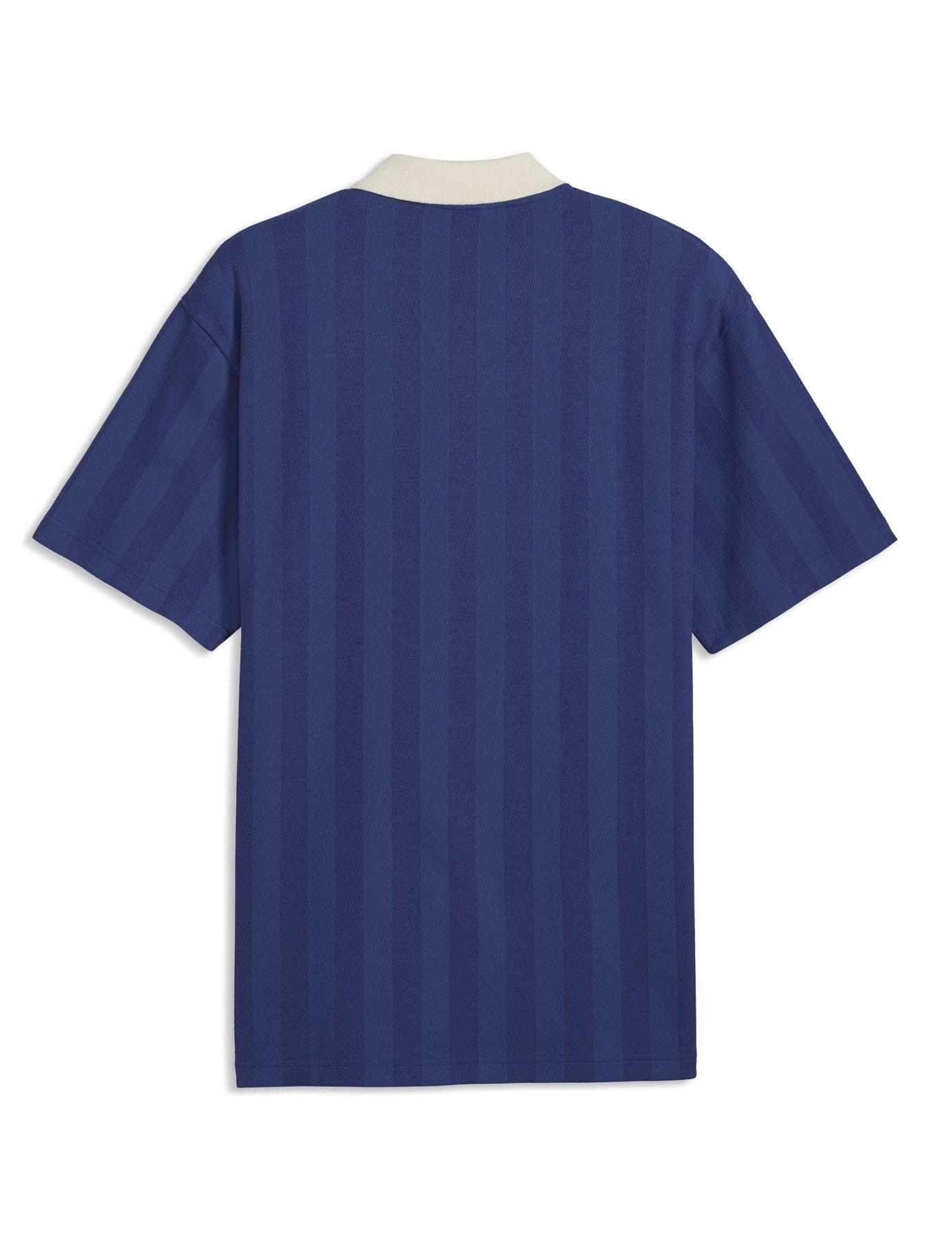 Image 4 of 4 of Puma Mens Class Relaxed Pinnacle Polo - Blue