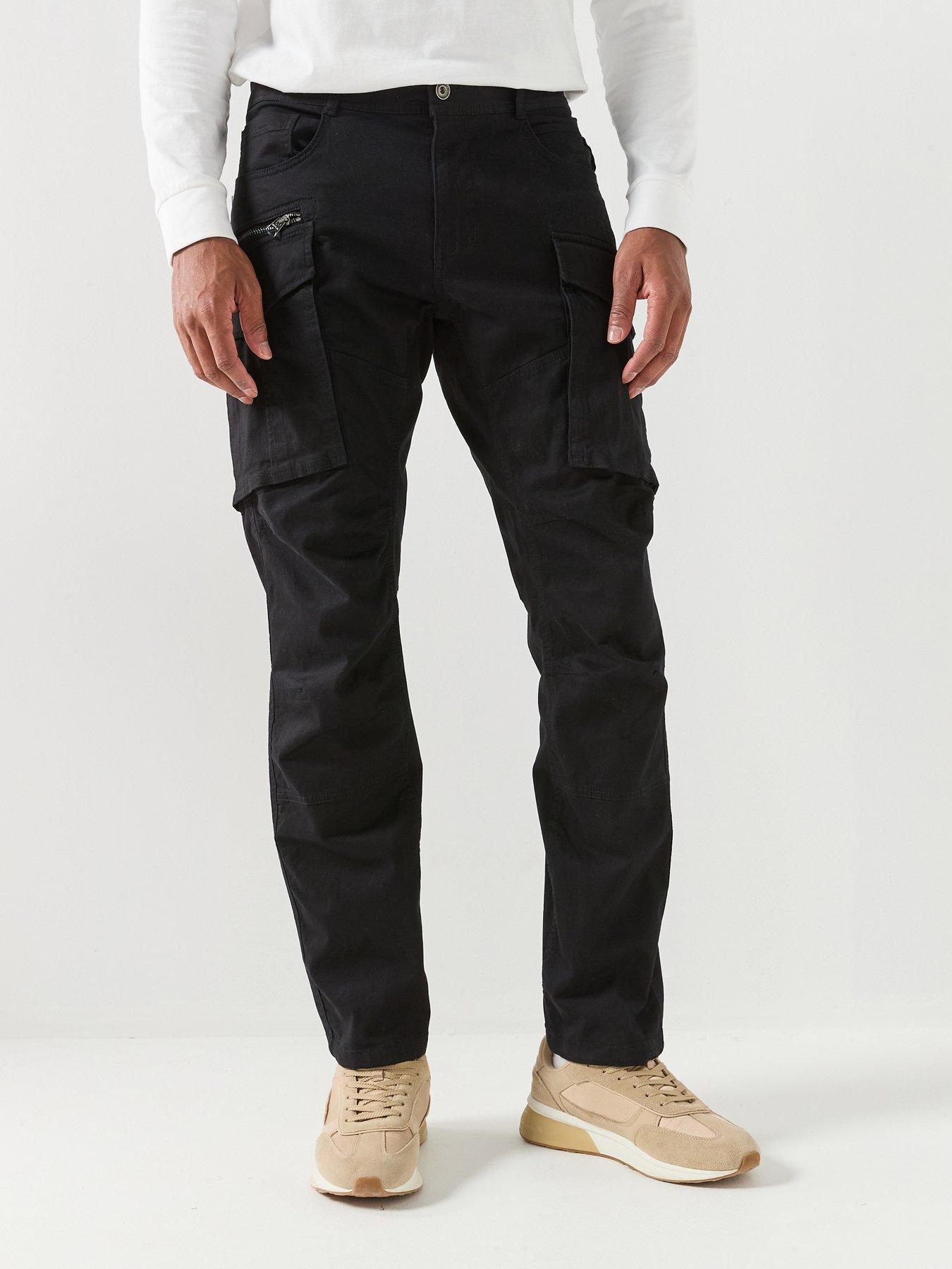 Replay Replay Joe Cargo Cargo Trousers - Black