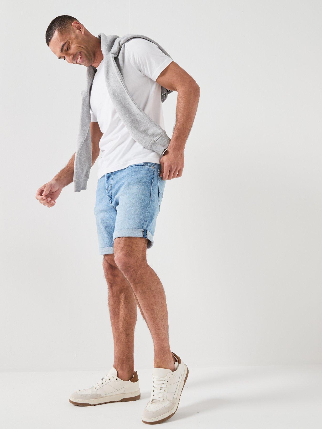 replay-replay-regular-denim-shorts-light-blueoutfit